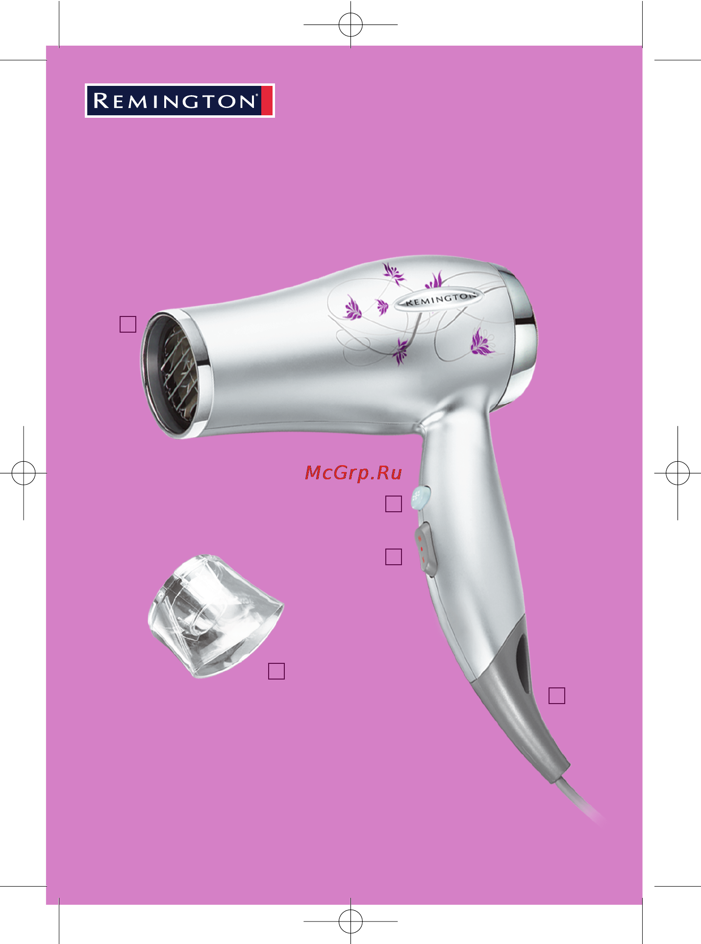 Remington D 3019 [2/7] W compact dryer