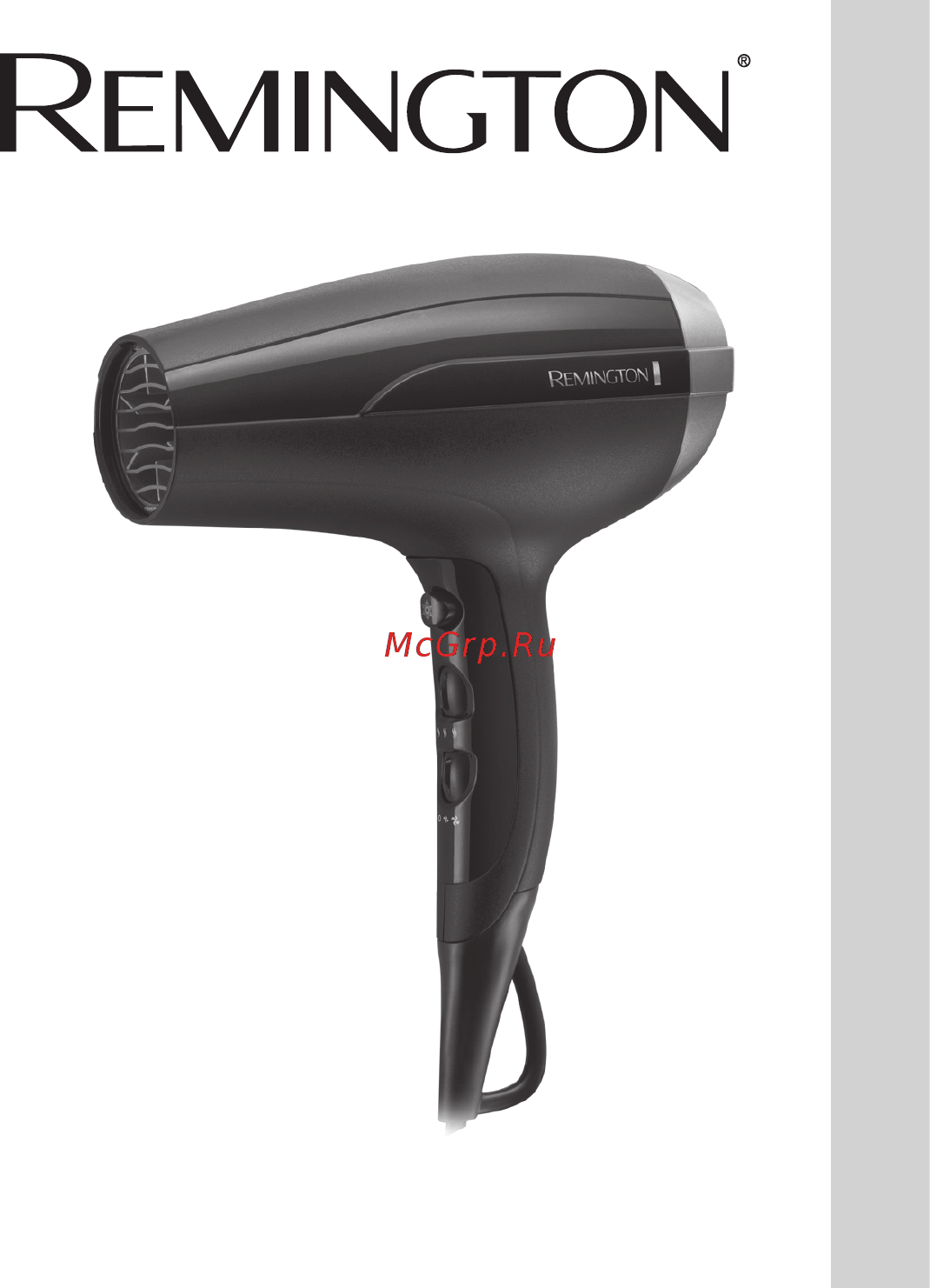 Remington D5219 Инструкция по эксплуатации онлайн
