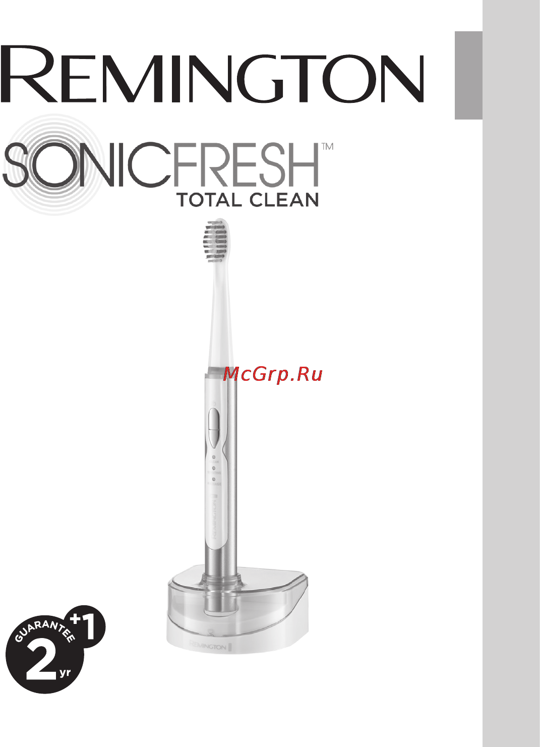 Remington Sonicfresh SFT-100 Инструкция по эксплуатации онлайн
