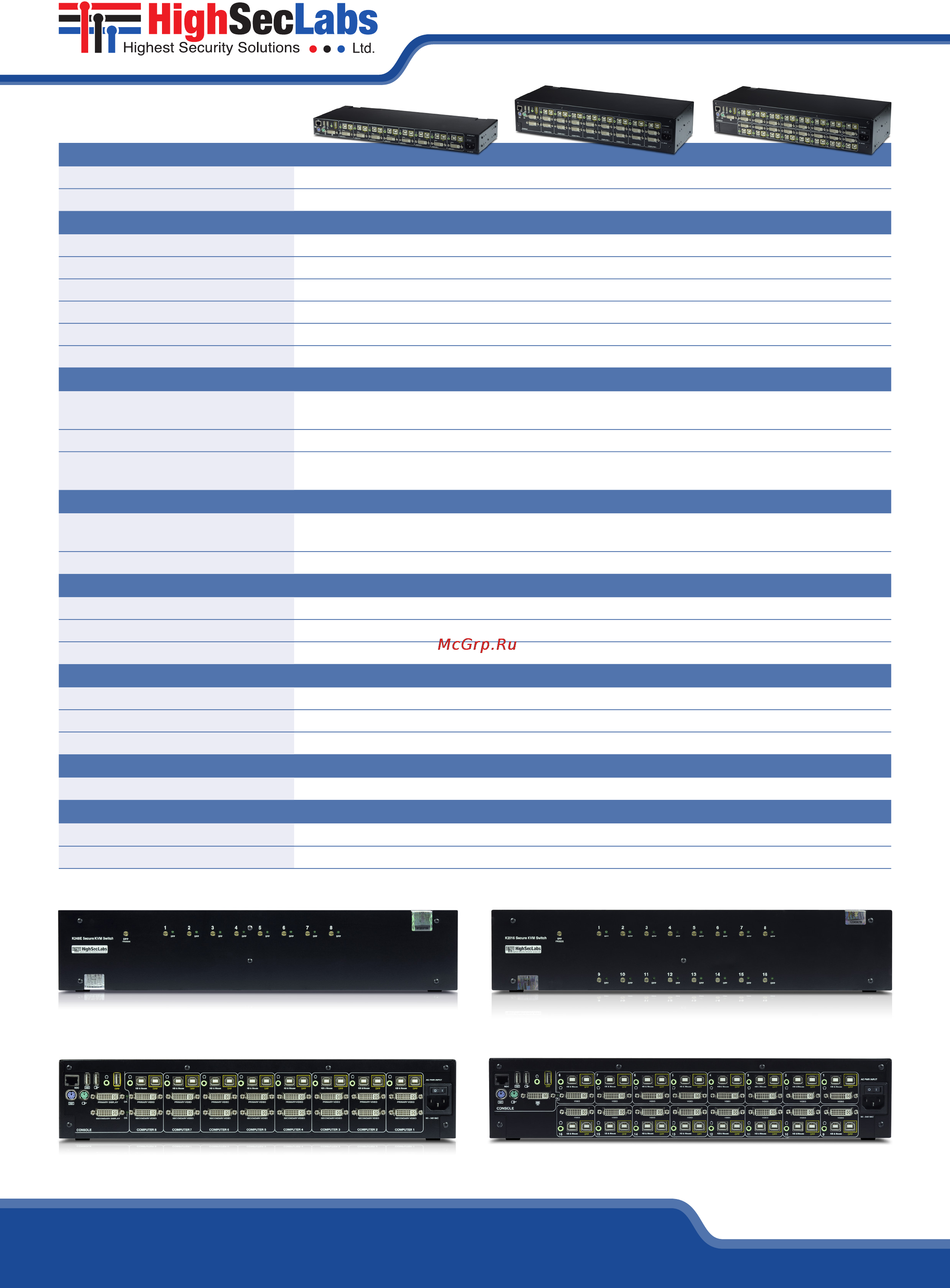 Kramer K208E [2/2] Specification
