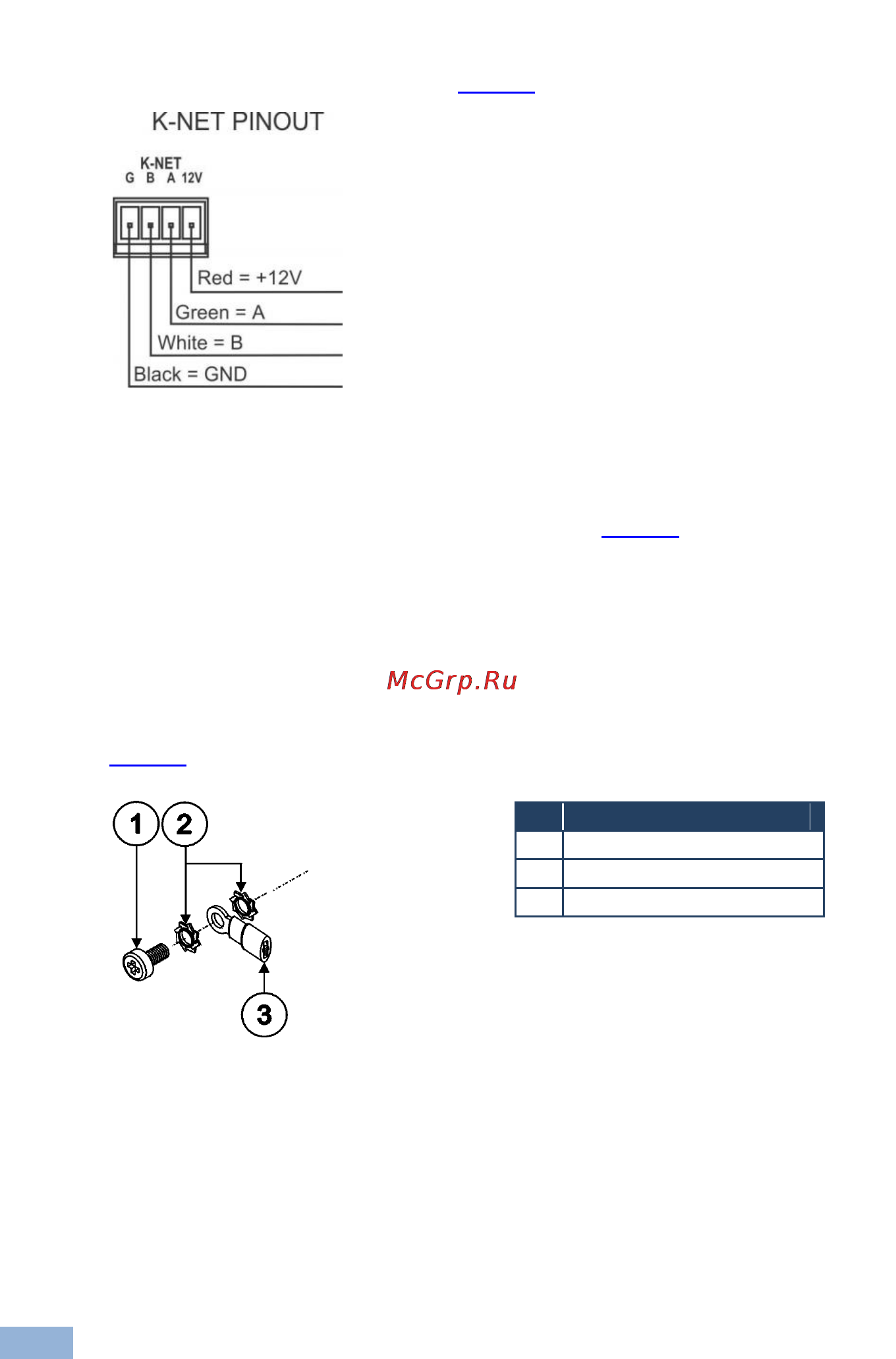 Kramer RC-78R [13/23] Connecting the k net port