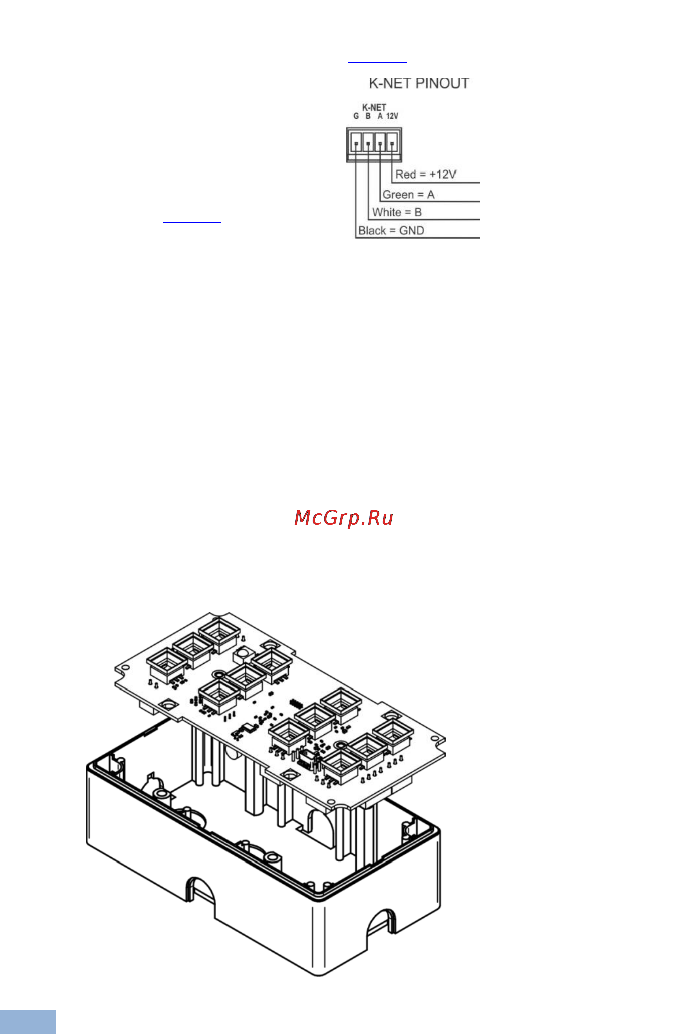 Kramer RC-712M [15/25] Connecting the k net port