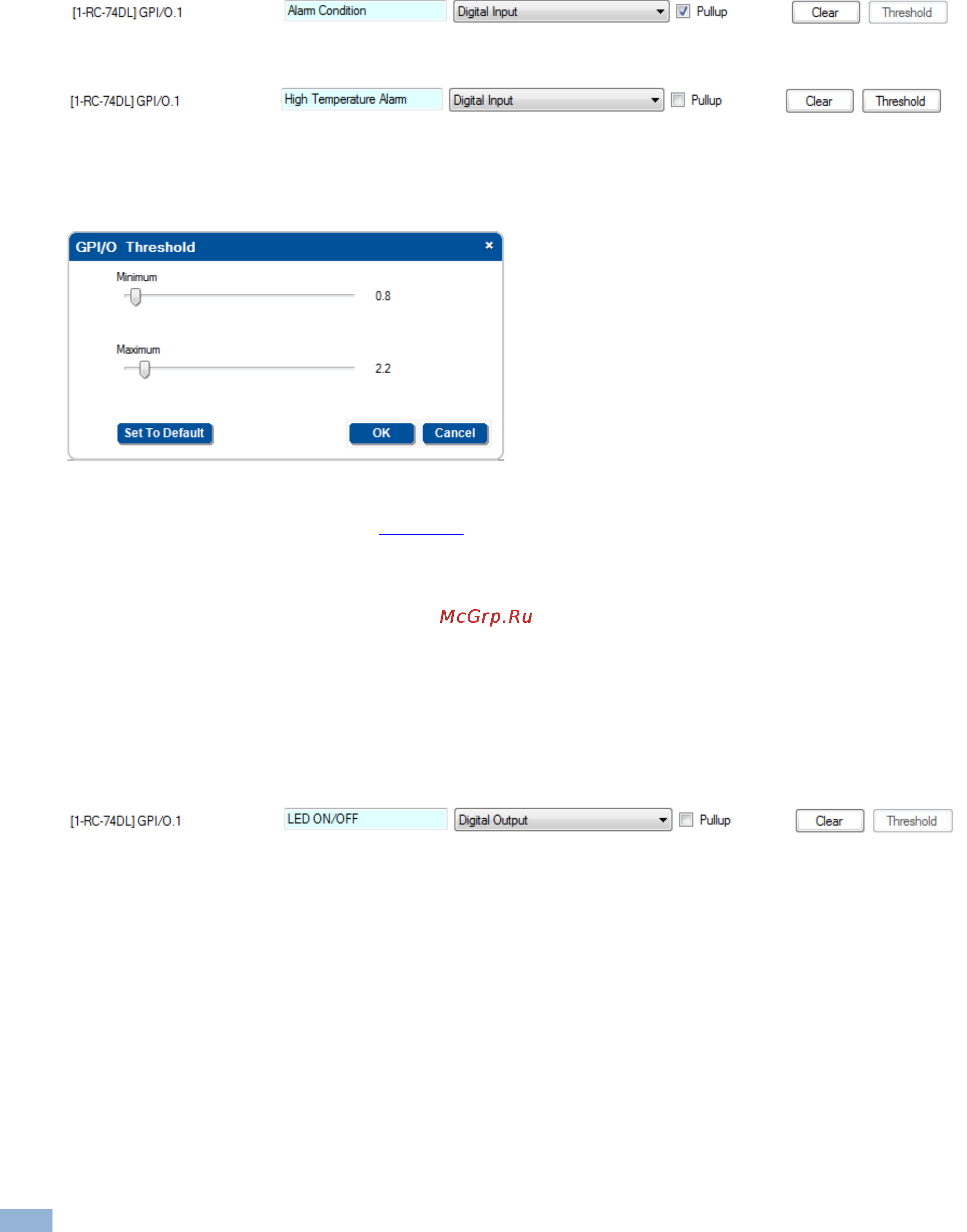 Kramer K-Config 2 [73/137] Setting the digital input