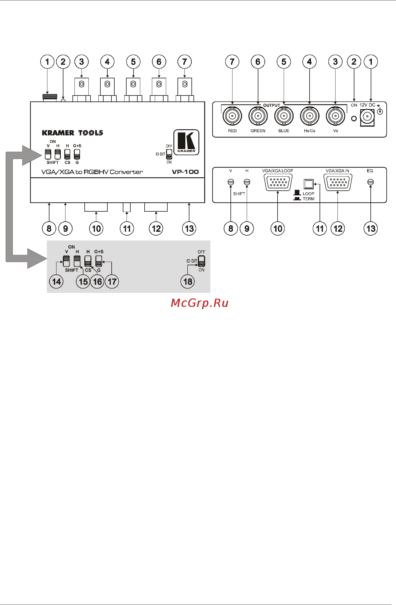 Kramer VP-100 [6/11] Your vp 100 vga xga to rgbhv converter