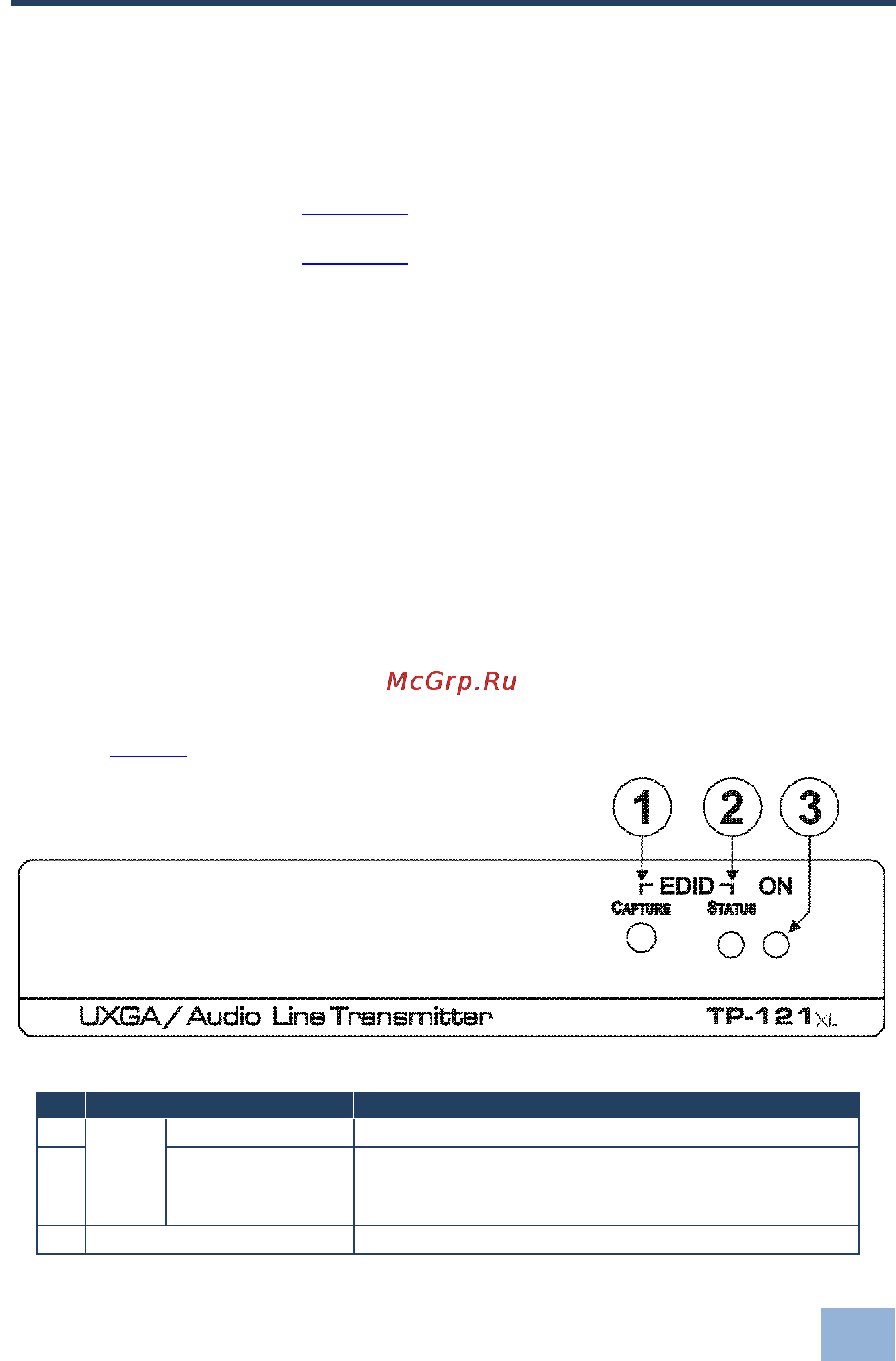 Kramer TP-122xl [8/17] Defining the tp 121xl transmitter and tp 122xl receiver