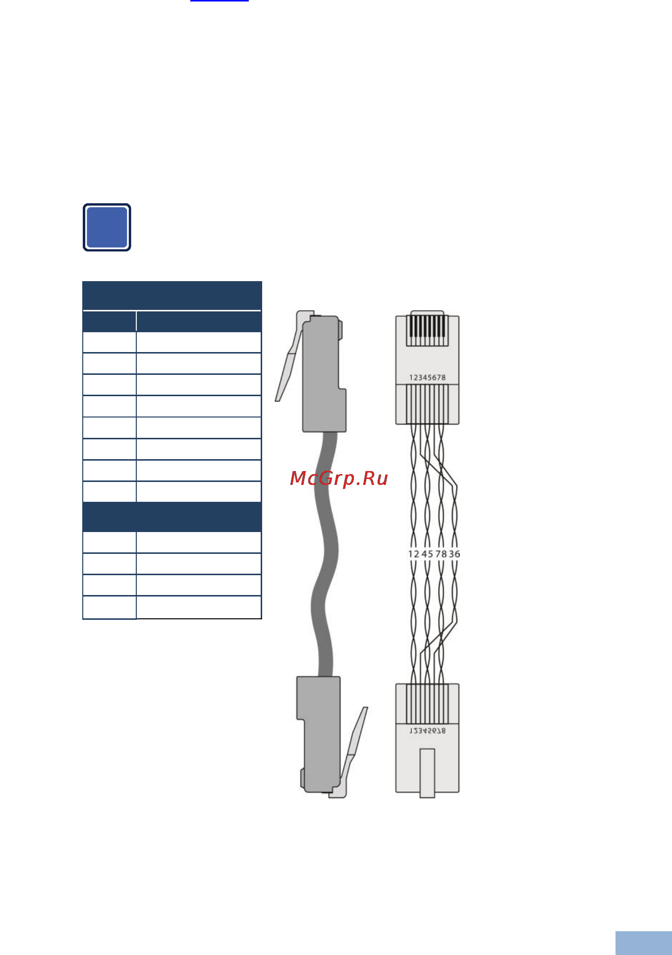 Kramer PT-571 [12/15] Wiring the tp line in line out rj 45 connectors