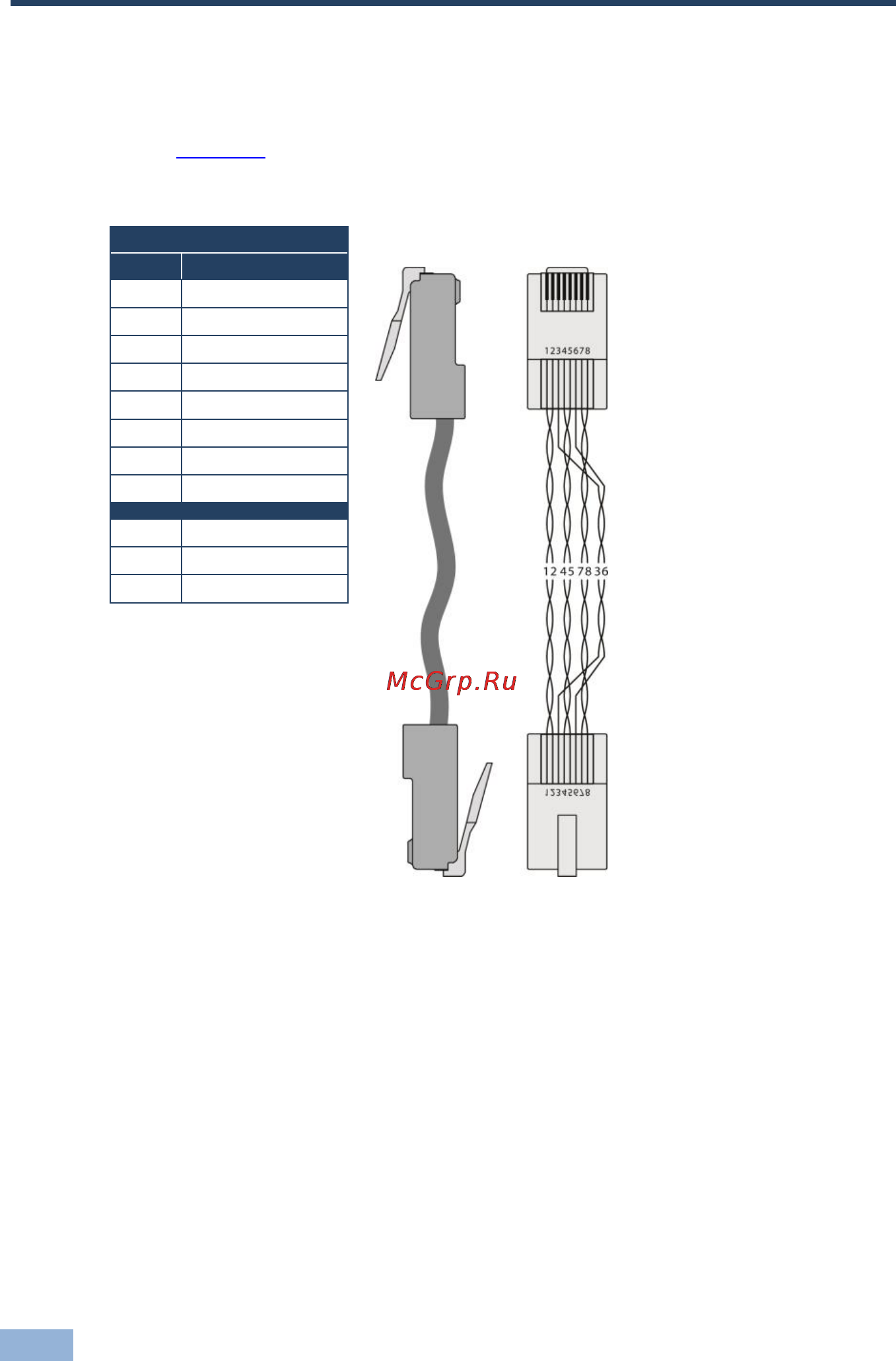 Kramer VA-1USB-T [21/25] Wiring the twisted pair rj 45 connectors