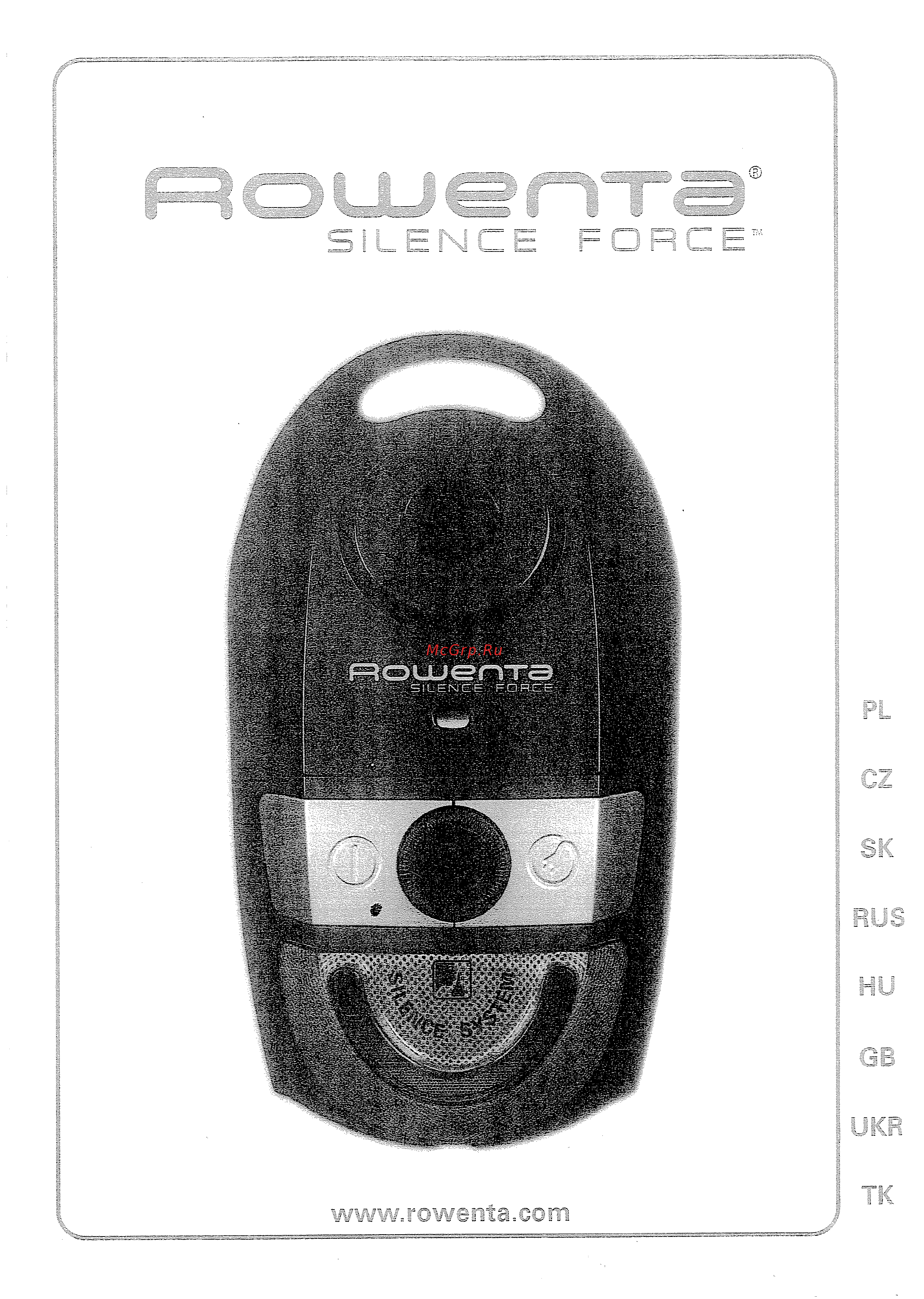 Rowenta SF RO 454121 син. Инструкция по эксплуатации онлайн