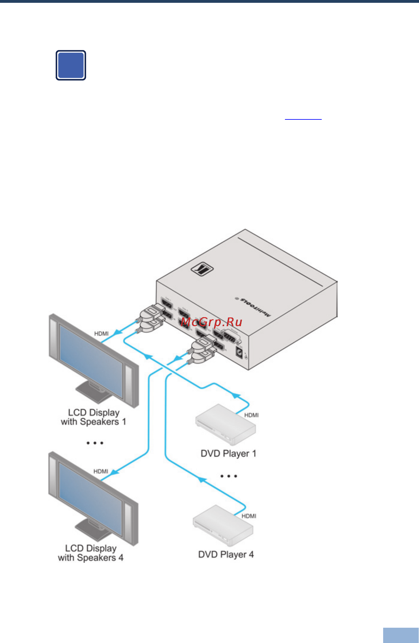 Kramer VA-4H [10/14] Connecting the va 4h