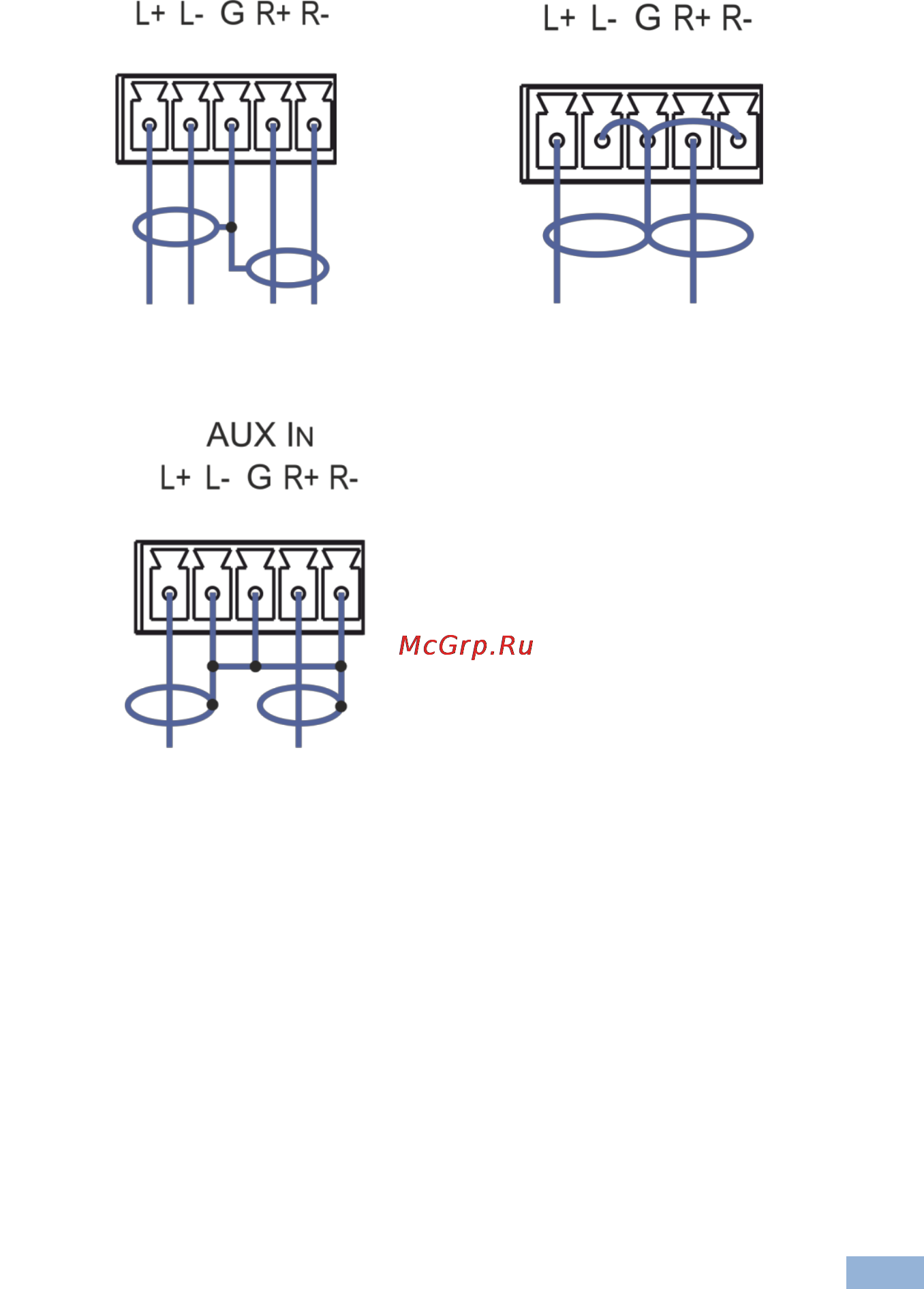 Kramer VP-553 [20/81] Connecting the balanced stereo audio input and outputs