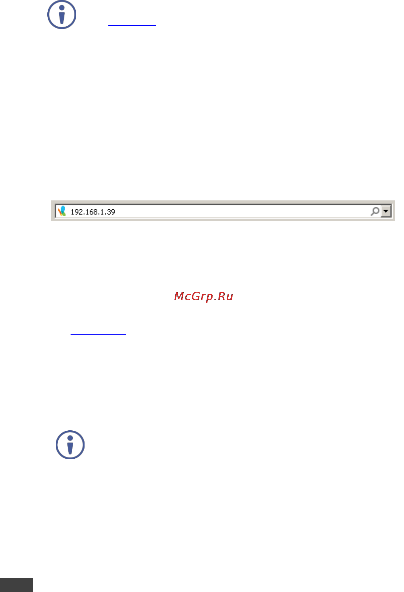 Kramer VP-770 [54/123] Connecting to the vp 770 via your browser