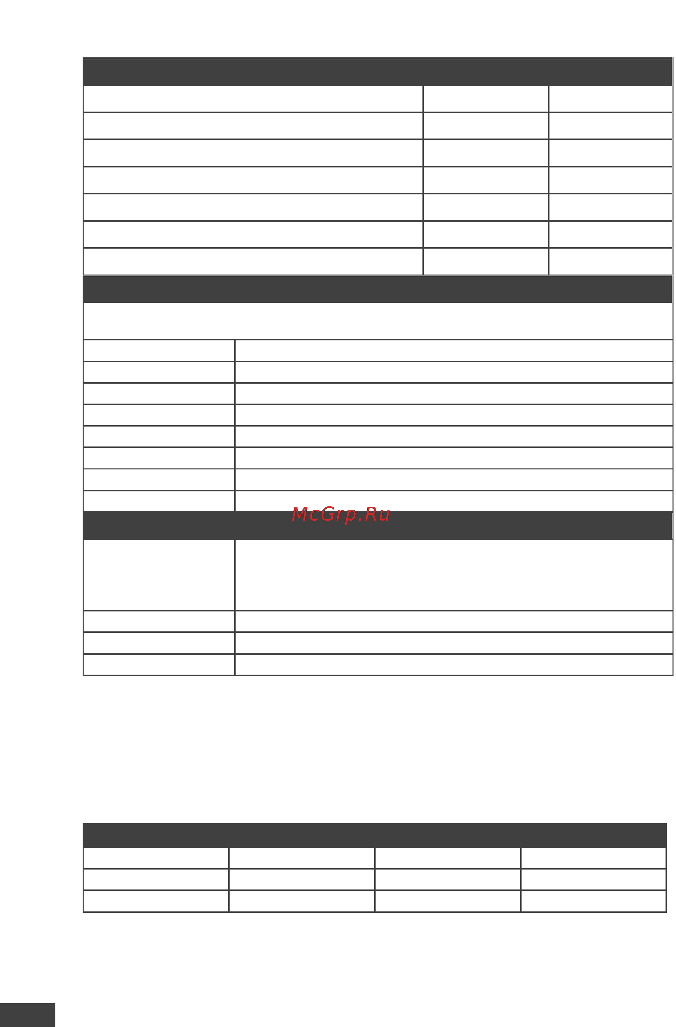 Kramer VP-771 [110/129] Default communication parameters