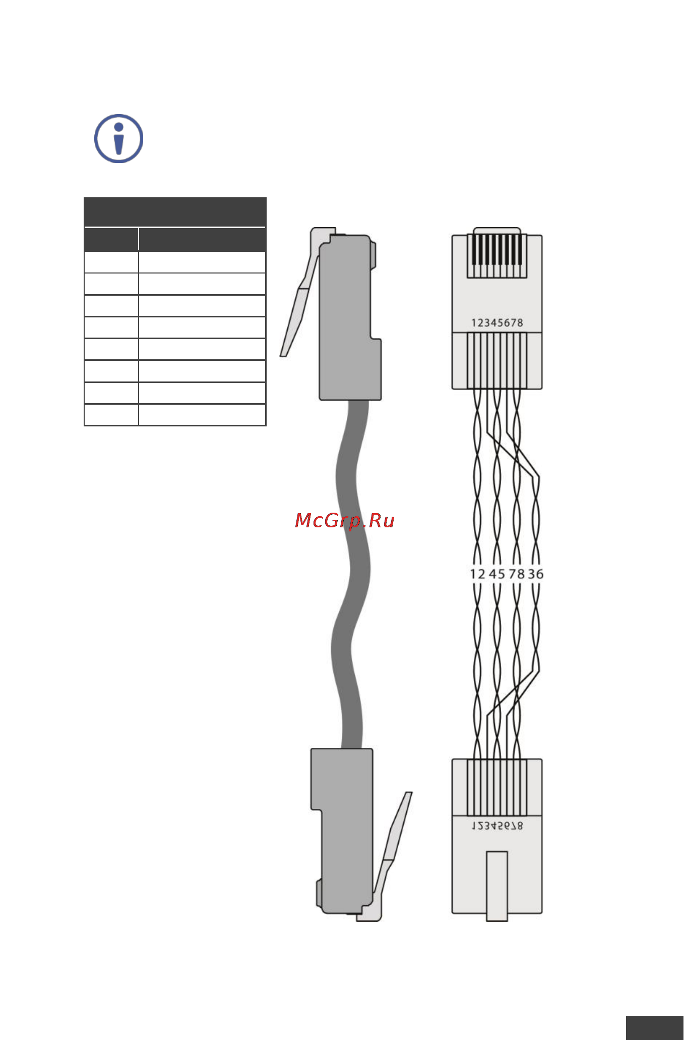 Kramer VP-771 [23/129] Note that the cable ground shielding must be connected soldered to the connector shield