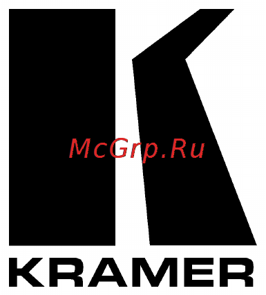 Kramer WA-2N [23/41] User manual