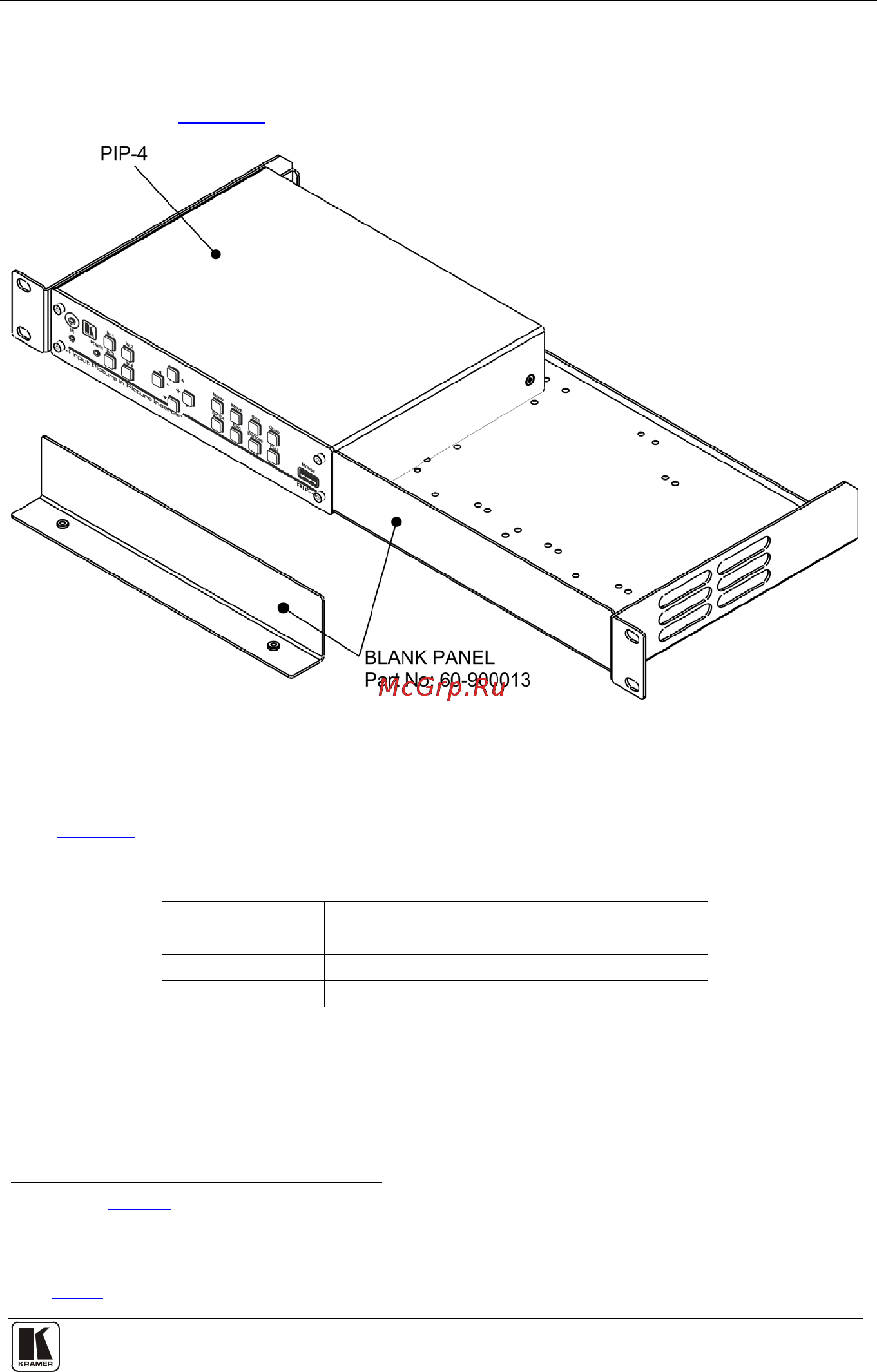 Kramer RK-1 [11/13] To the rk 1 to cover any empty spaces as the example in figure 5 illustrates