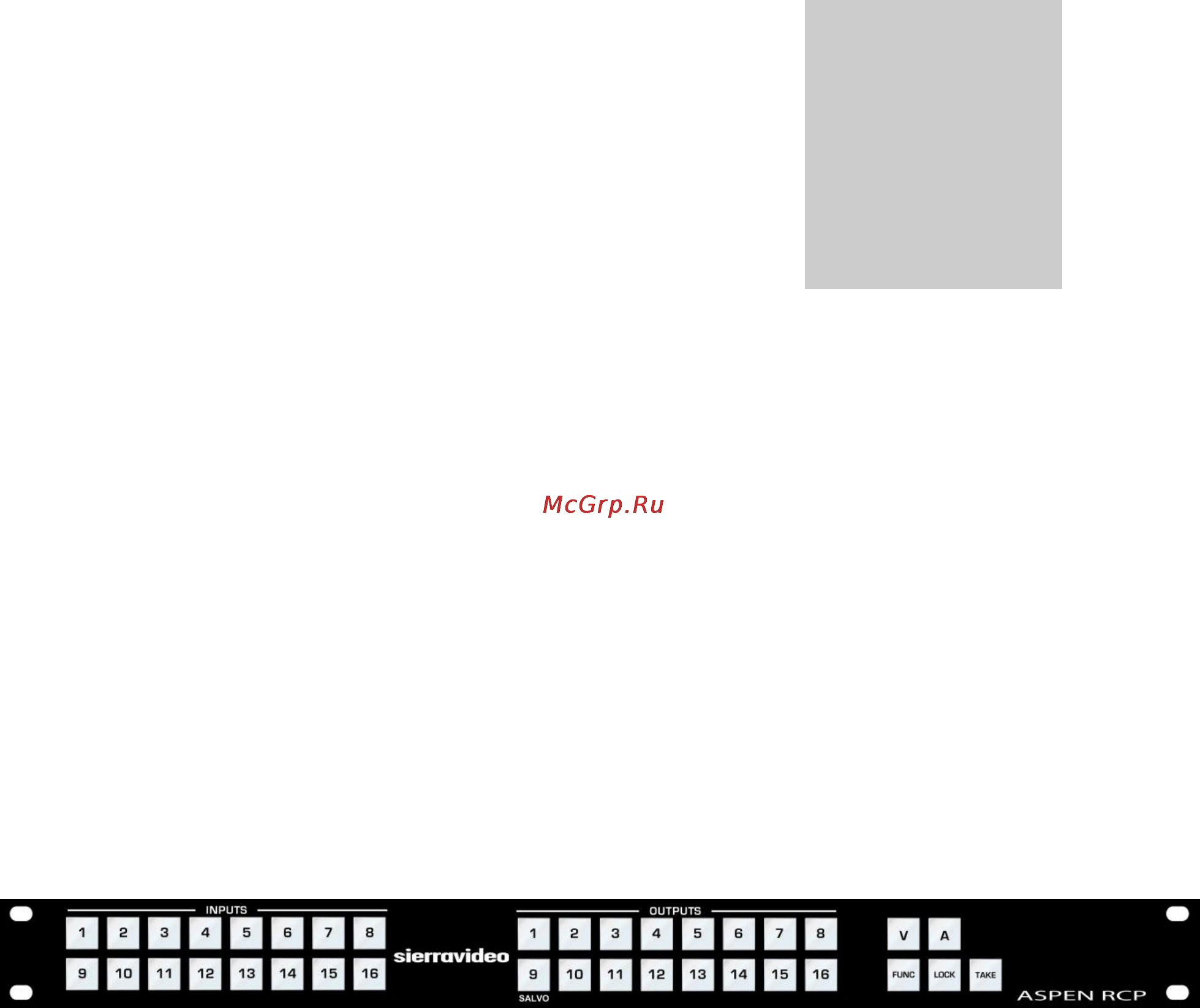 Kramer Aspen RCP-1616 [35/52] Button colors