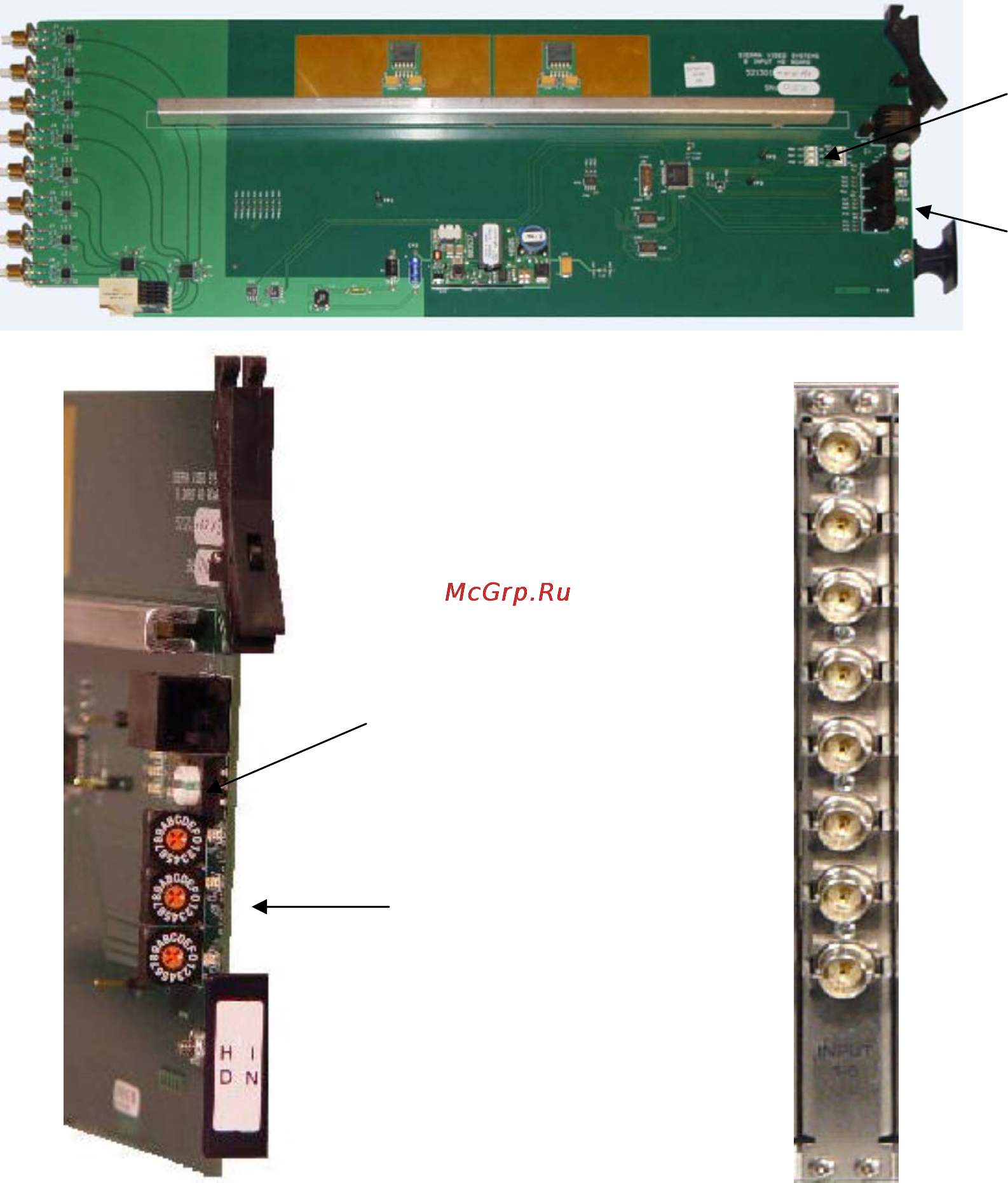 Kramer Sierra Ponderosa 6464HDR-64 [81/128] Input module