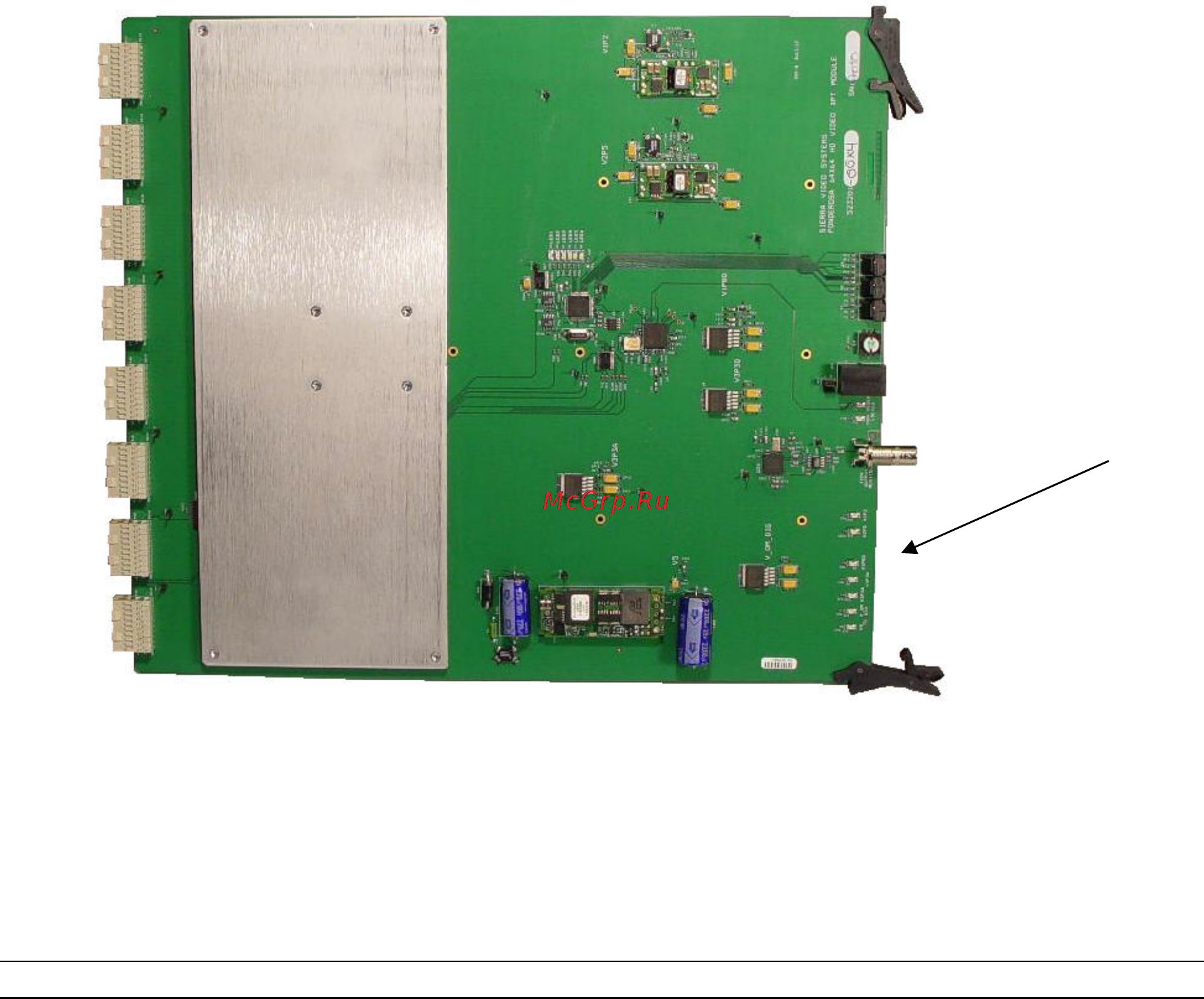 Kramer Sierra Ponderosa 6464HDR-64 [83/128] Crosspoint module