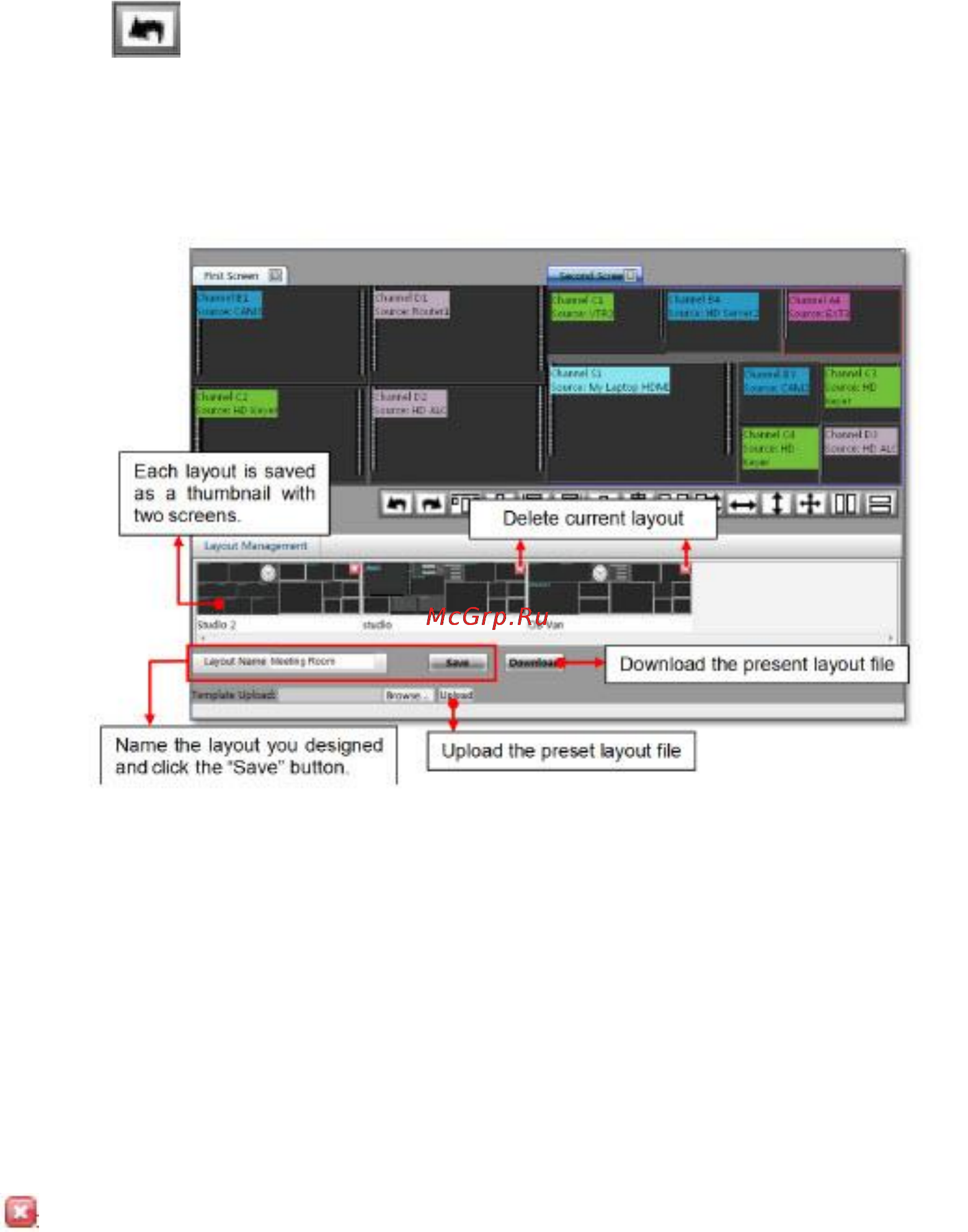 Kramer SierraView™ SVG Multi Viewer [48/85] Delete layout