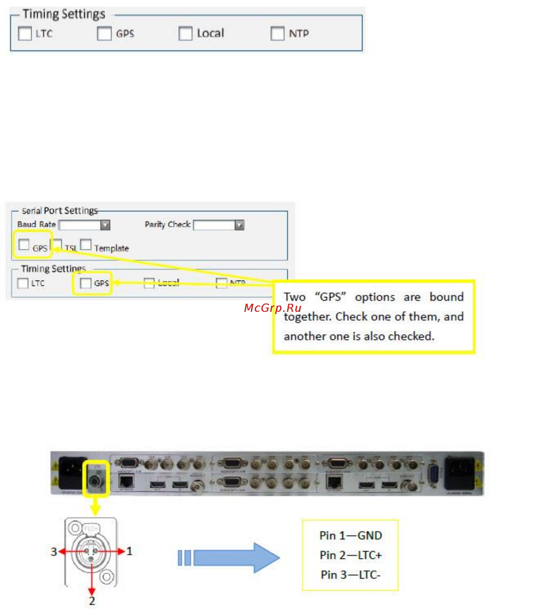 Kramer SierraView™ SVG Multi Viewer [67/85] Timing settings