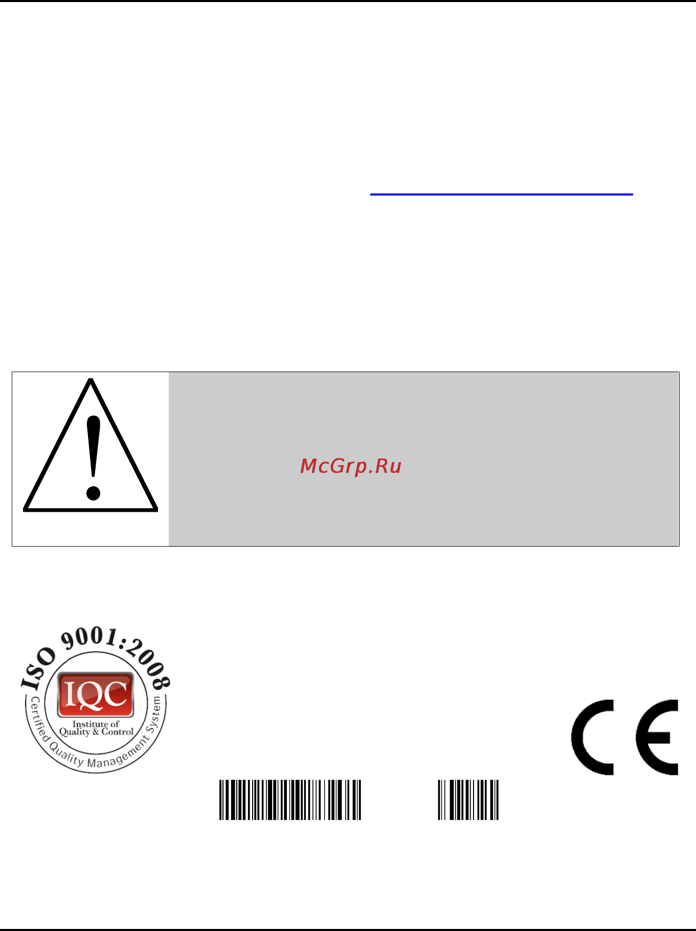 Kramer 900XL [15/15] Caution