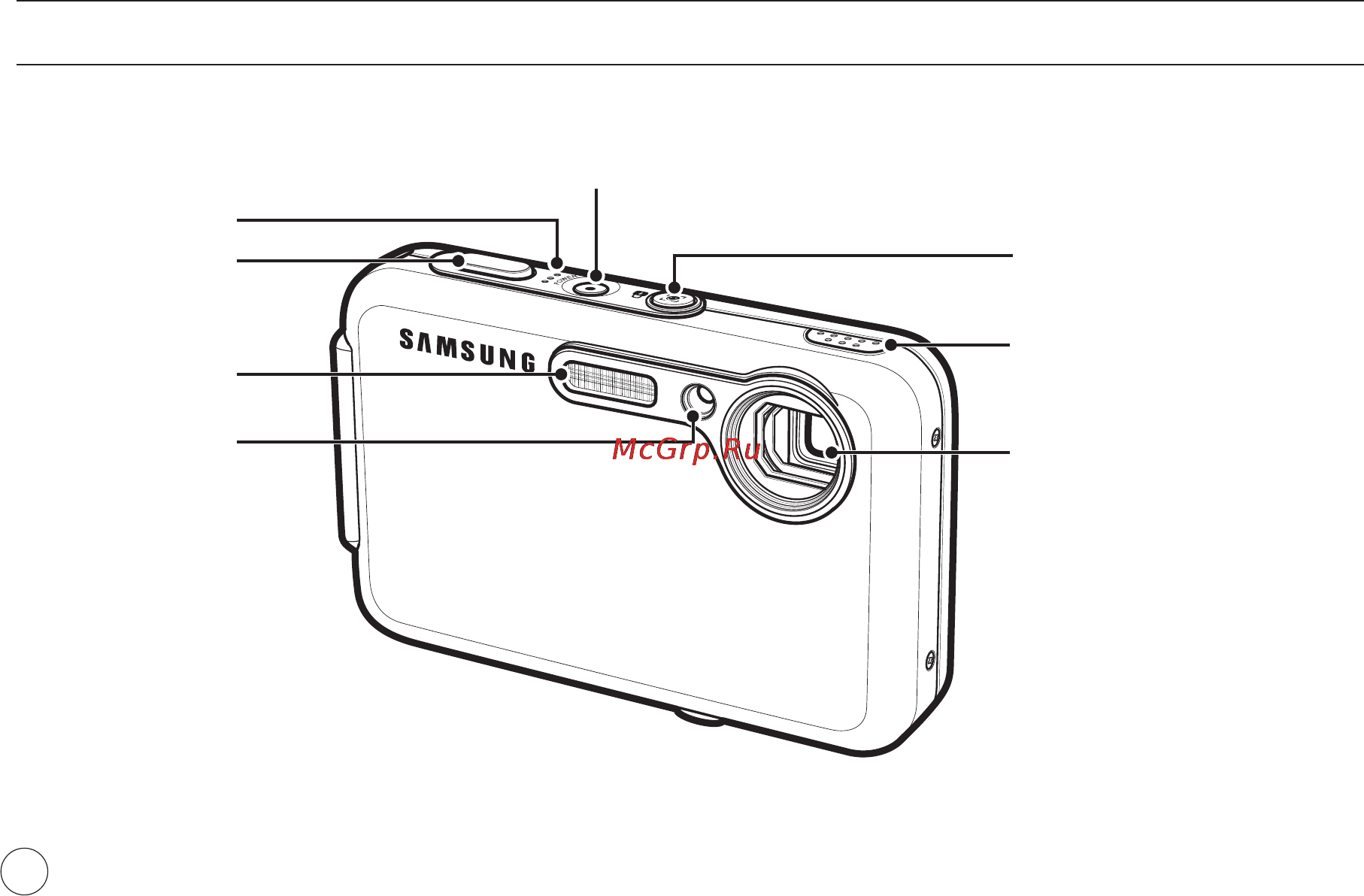 Samsung DIGIMAX i8 Bl [9/135] Устройство фотокамеры