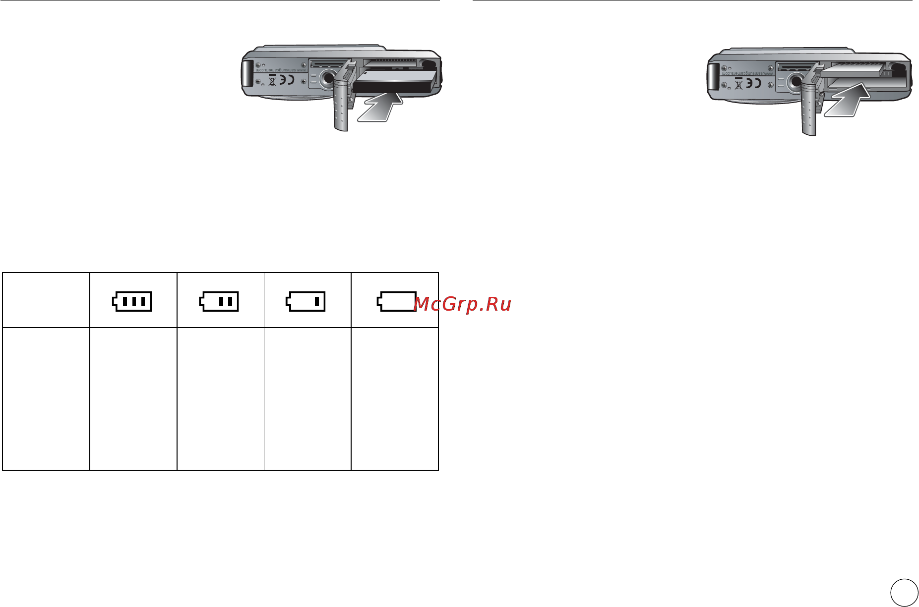Samsung STC-L730 Silver [16/111] Вставьте карту памяти как показано на рисунке