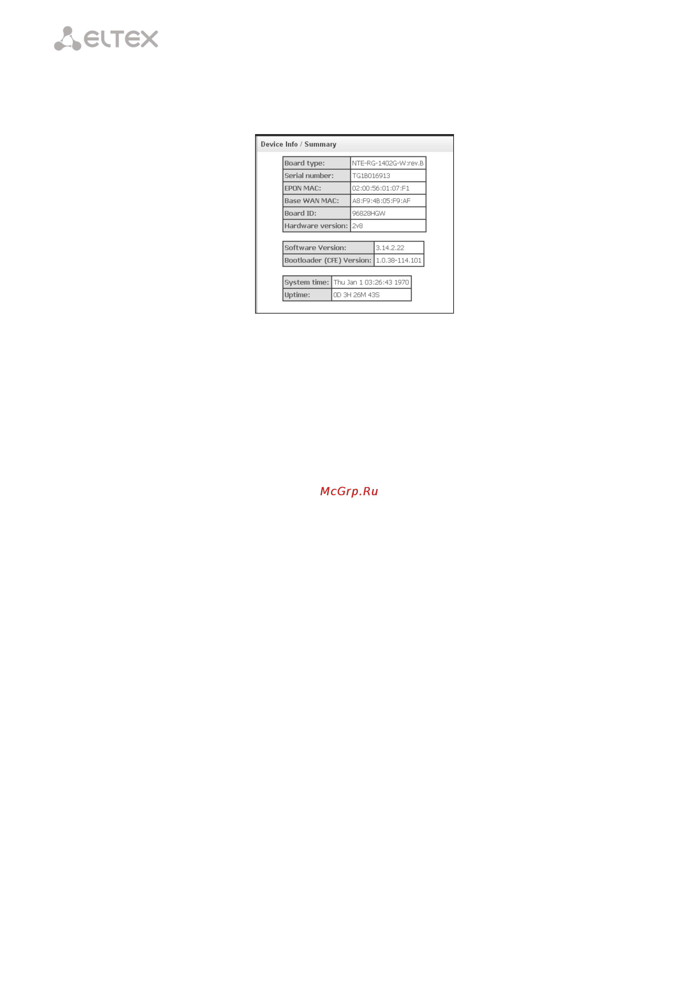 Eltex ONT NTE-RG-1402GC-W [16/55] ____________________________________________________________________________________