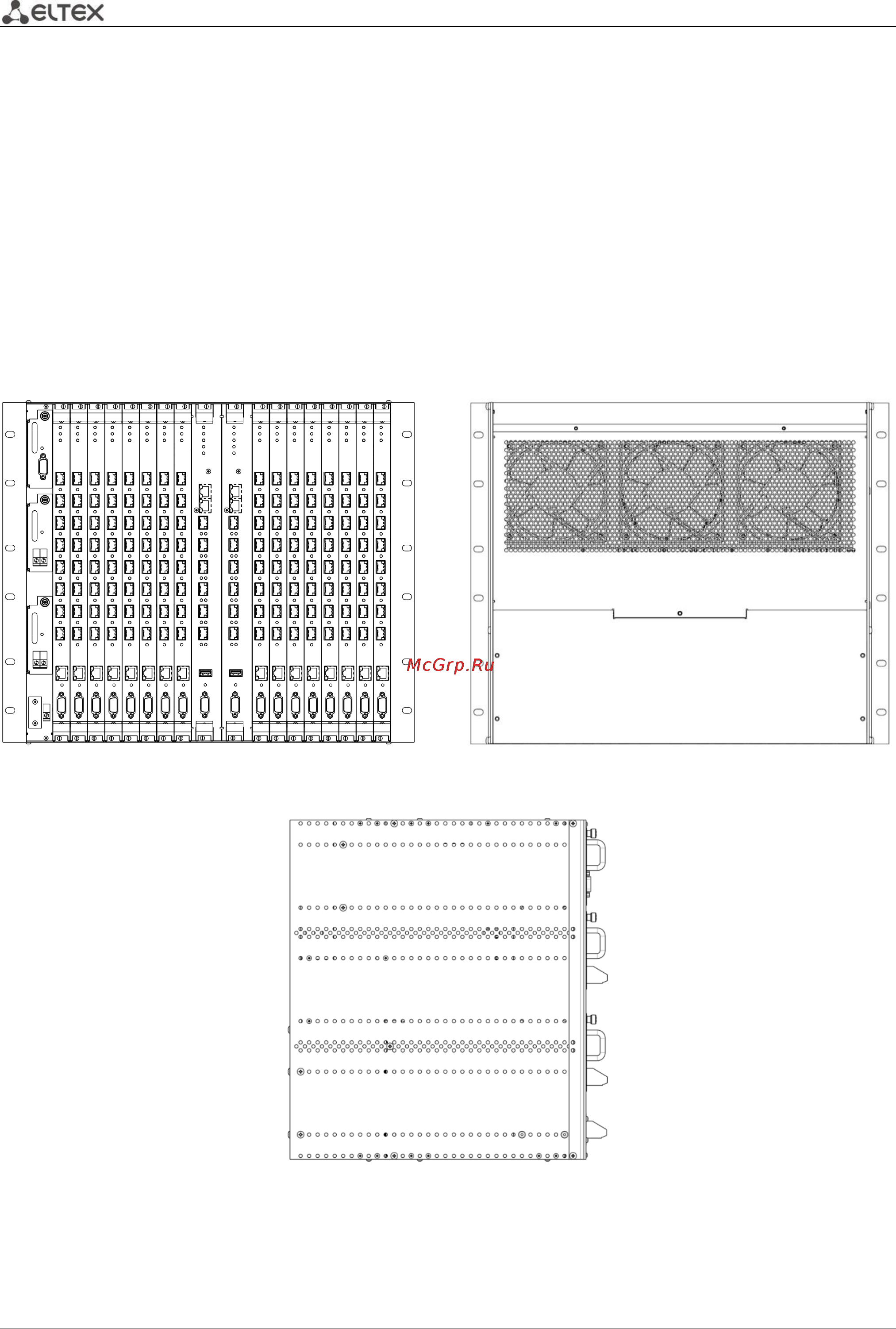 Eltex OLT MA4000-PX [8/48] Аппаратный состав платформы мa4000 рх