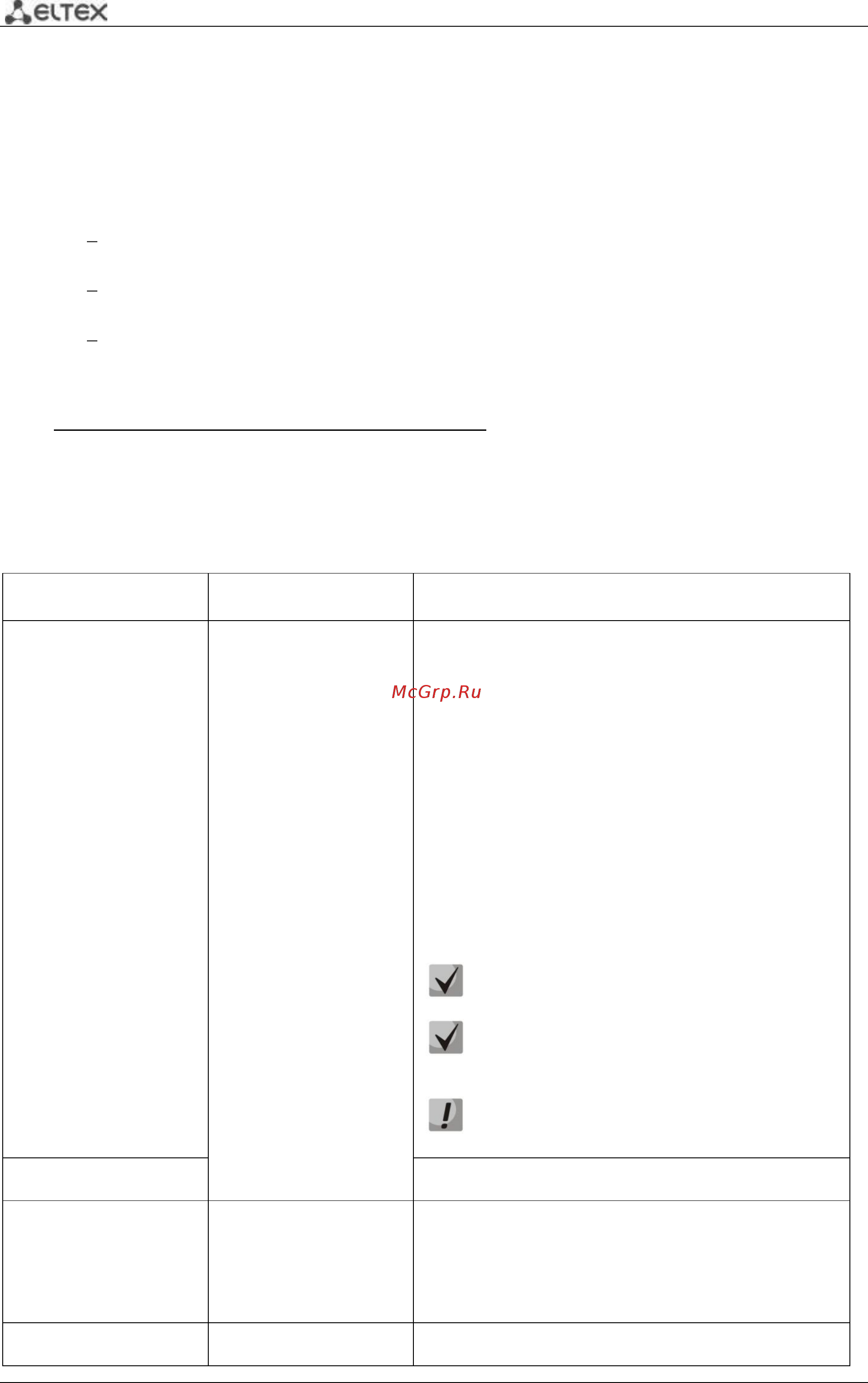 Eltex MES3116F [142/261] Ethernet коммутаторы серии mes3000