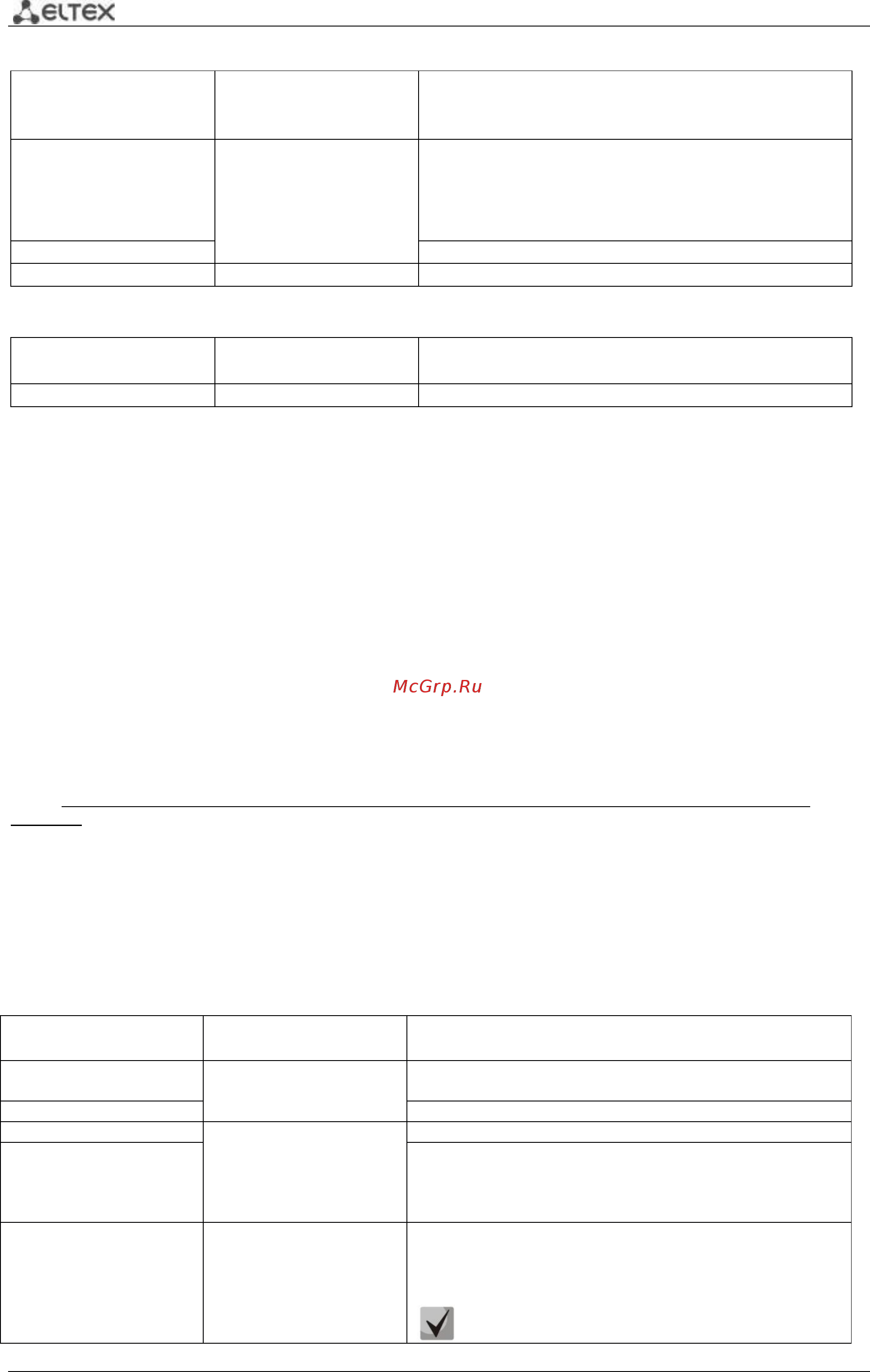 Eltex MES3124F [240/261] Настройка virtual router redundancy protocol vrrp