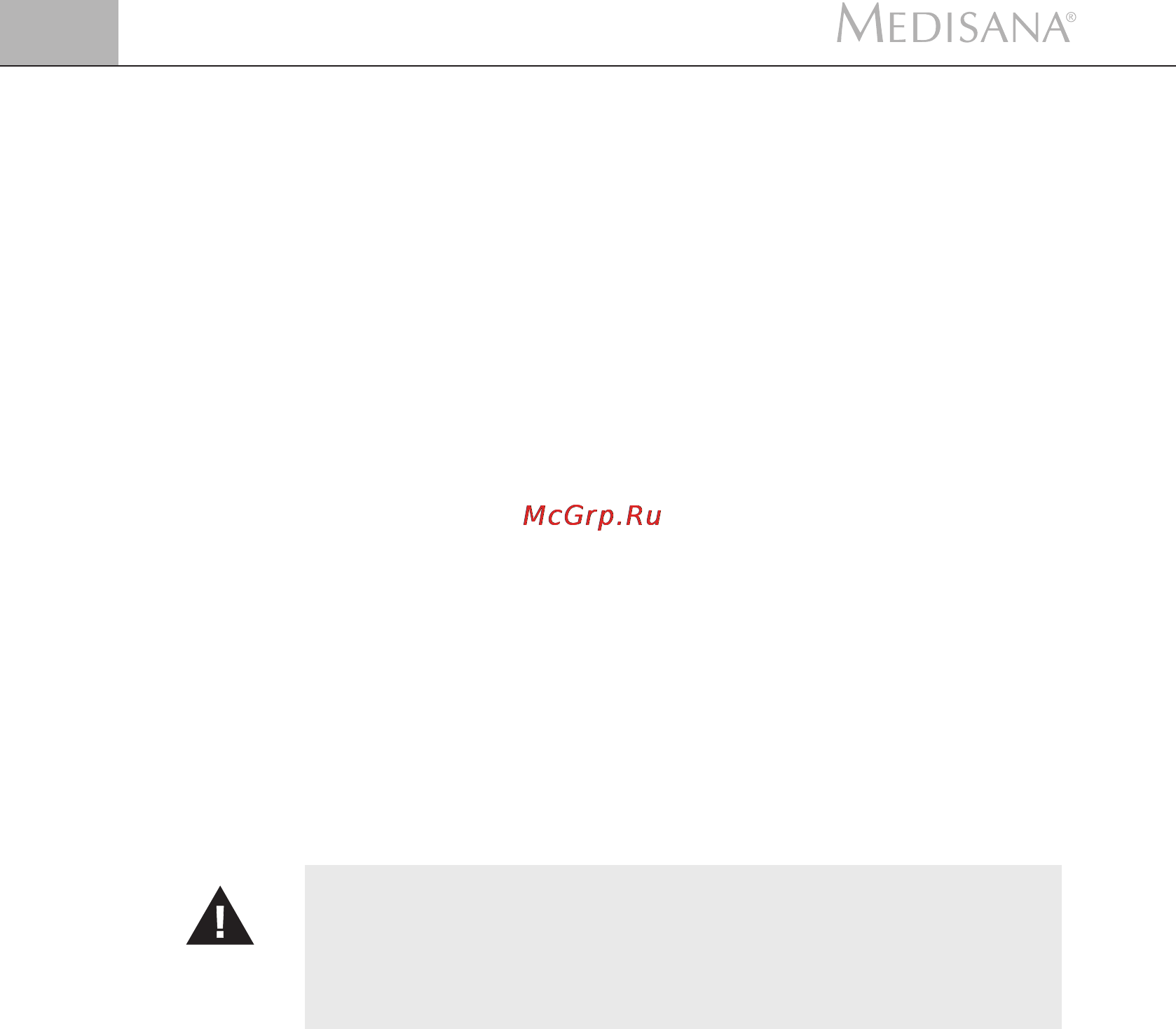 Medisana FSS [26/90] Medisana
