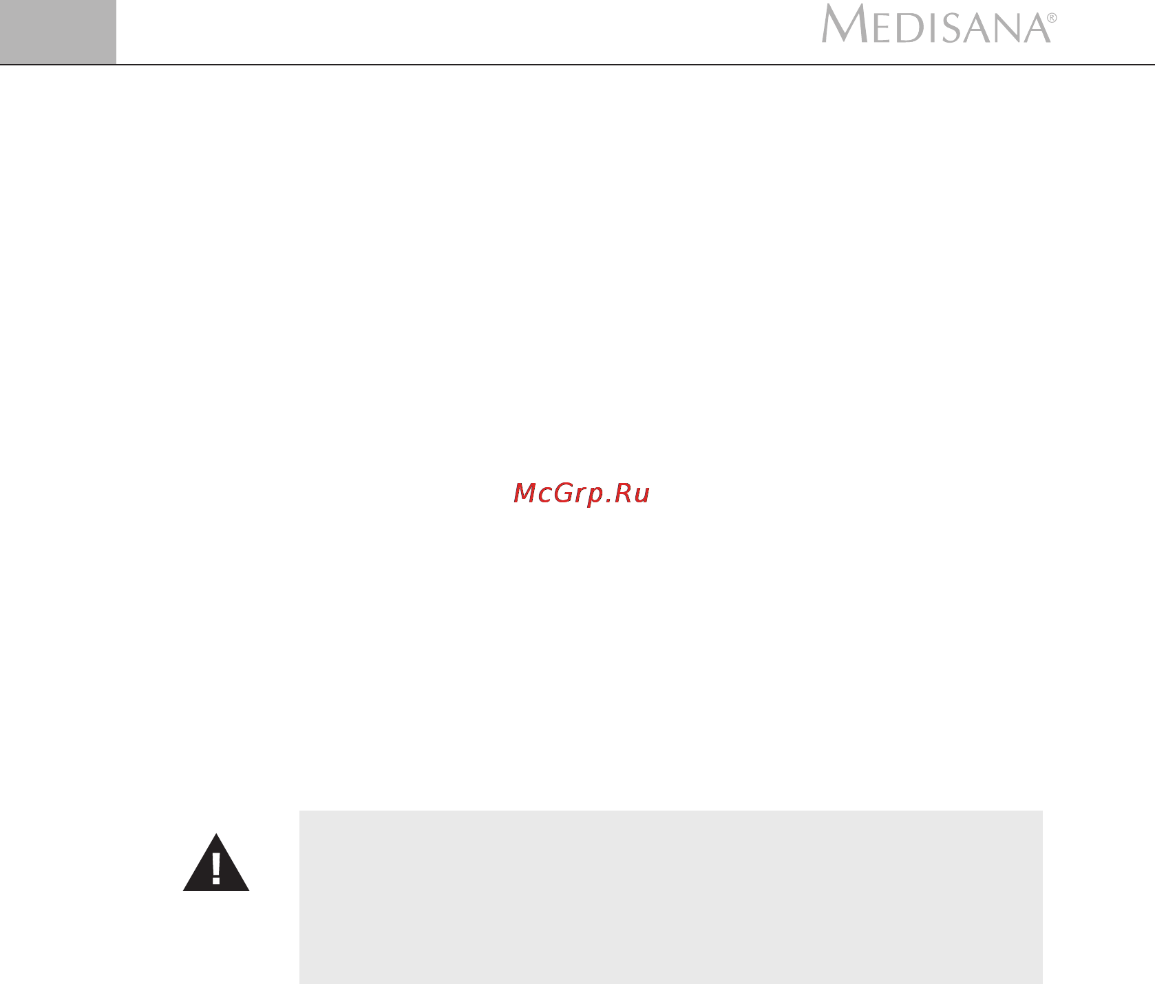 Medisana FSS [42/90] Edí san