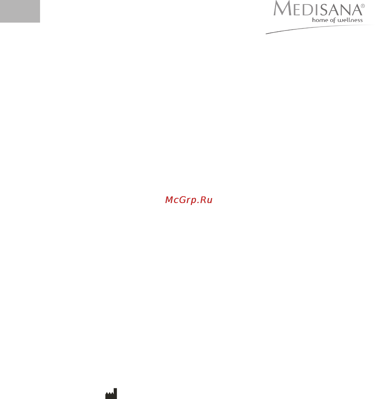 Medisana MNV [46/88] Di sana
