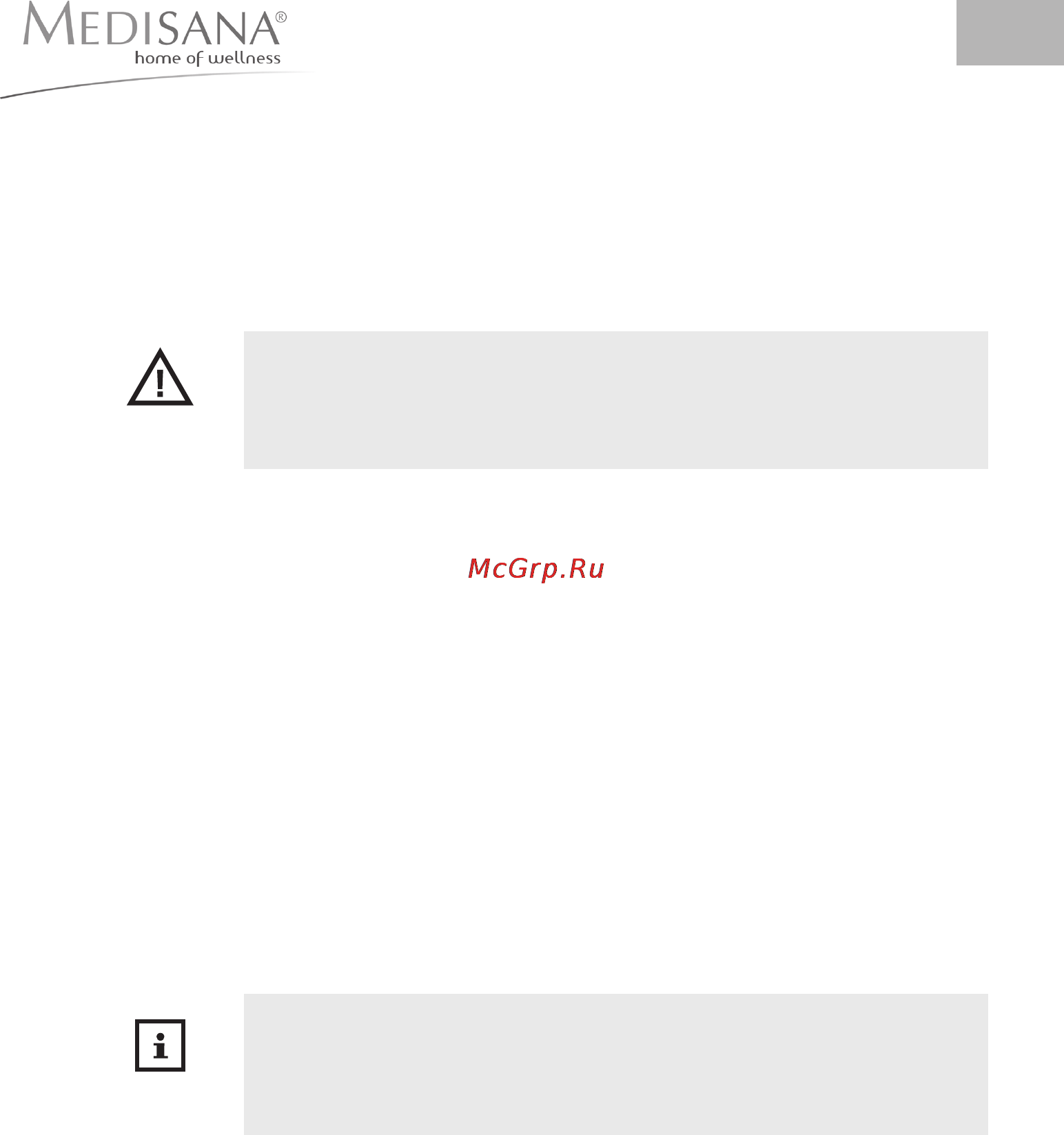 Medisana MNV [75/88] Di sana