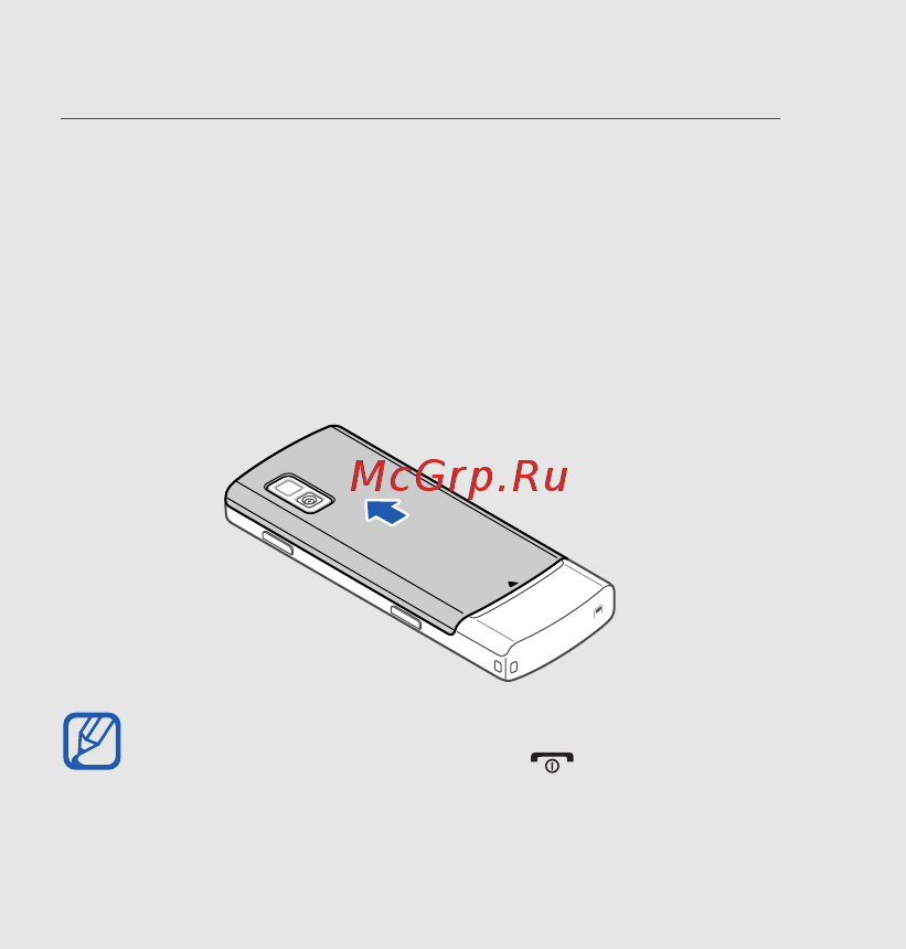 Samsung C5212 black [20/62] Подготовка телефона к работе