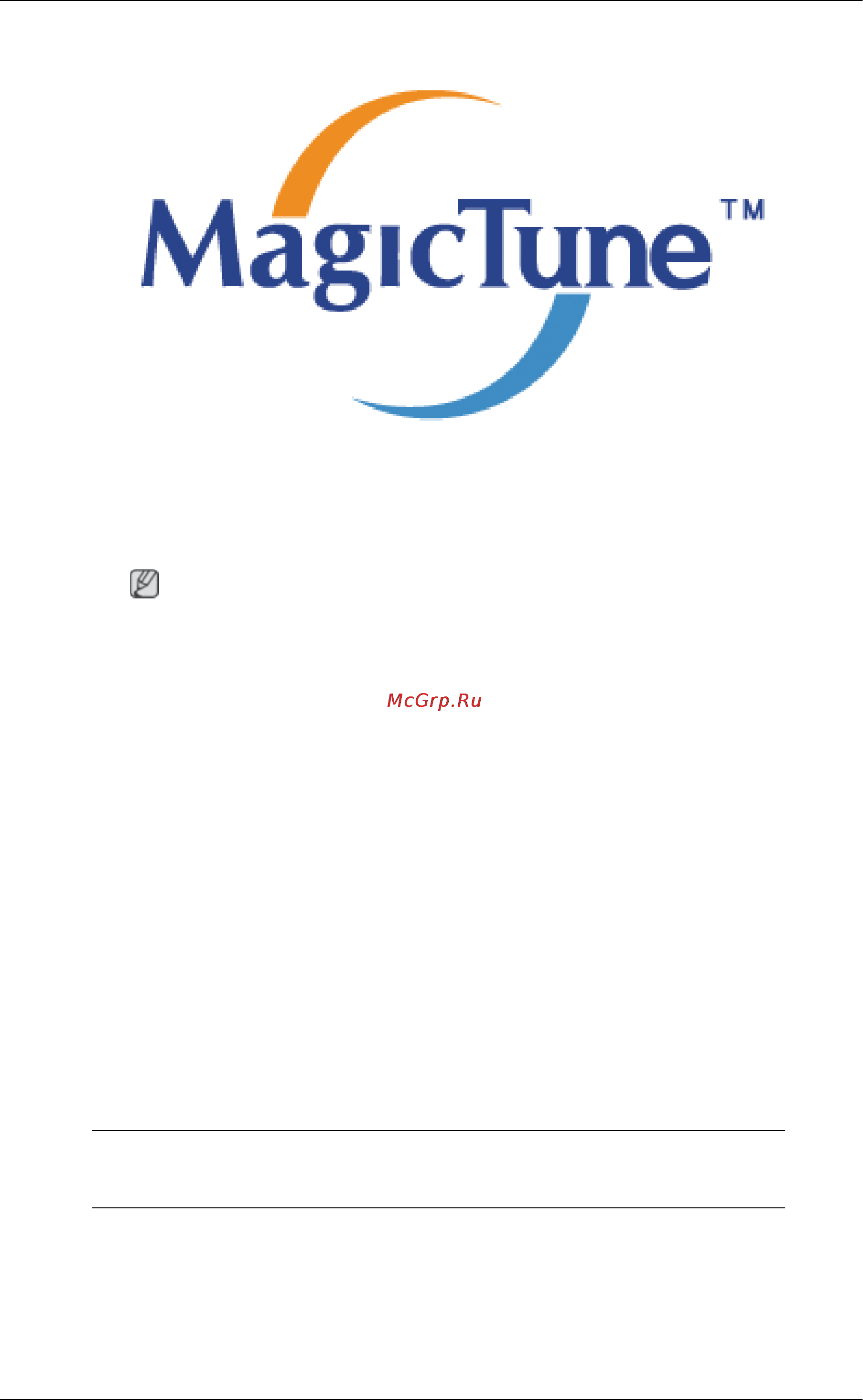 Samsung P2070 [28/80] Magictune