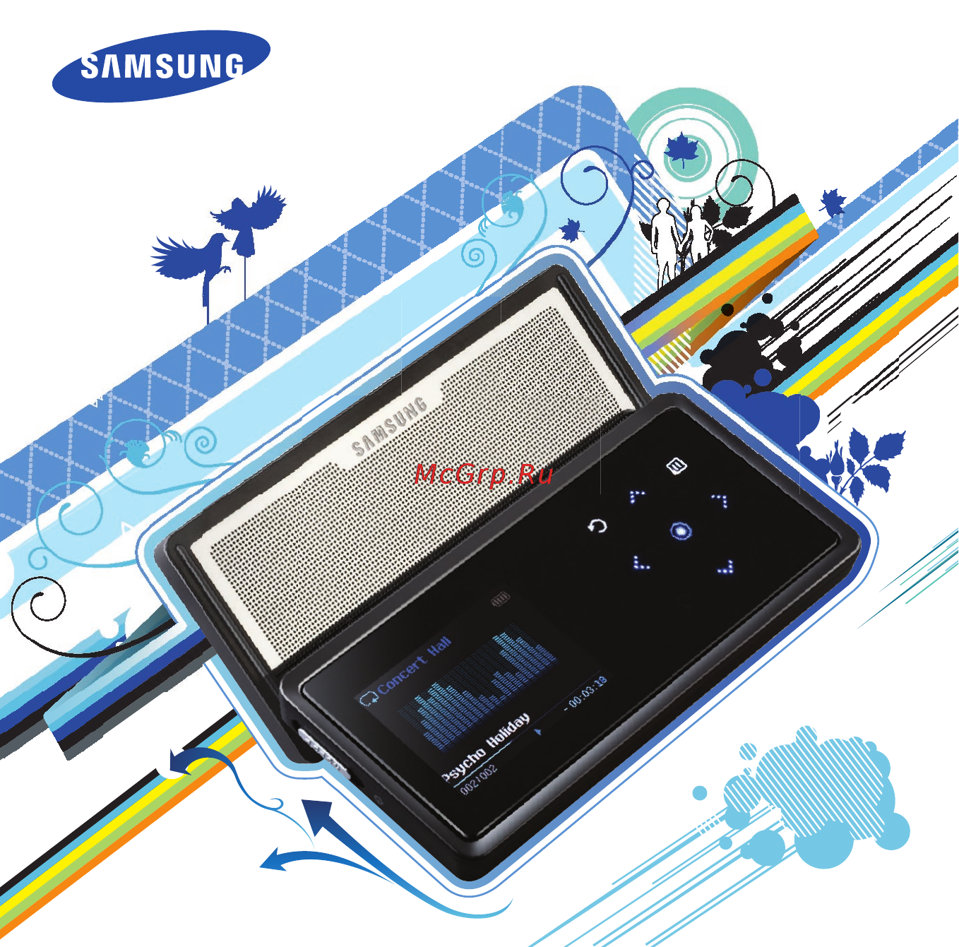Samsung YP-K5QB (2G) Инструкция по эксплуатации онлайн