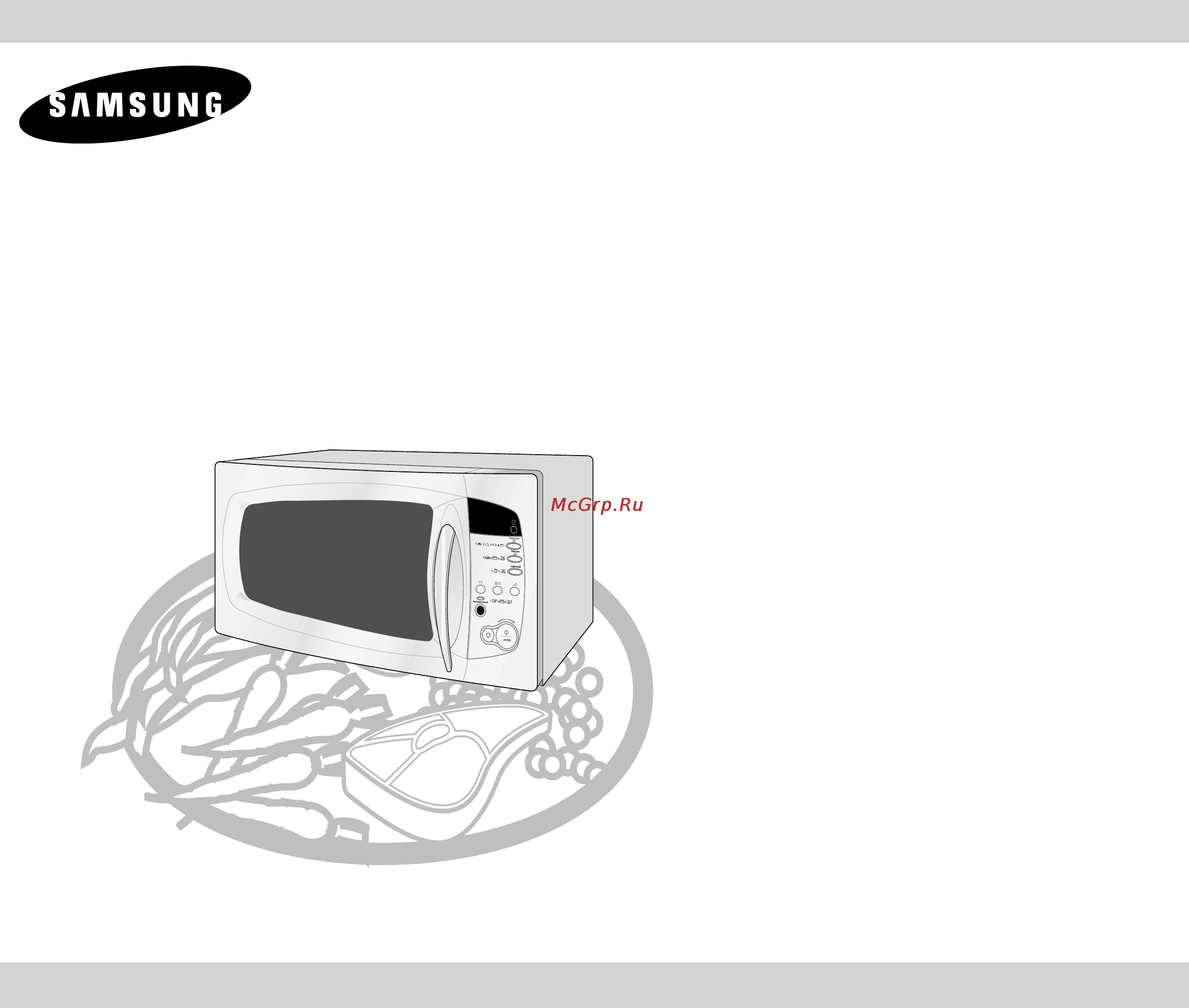 Samsung CE-287 DNR-S (RU) Инструкция по эксплуатации онлайн