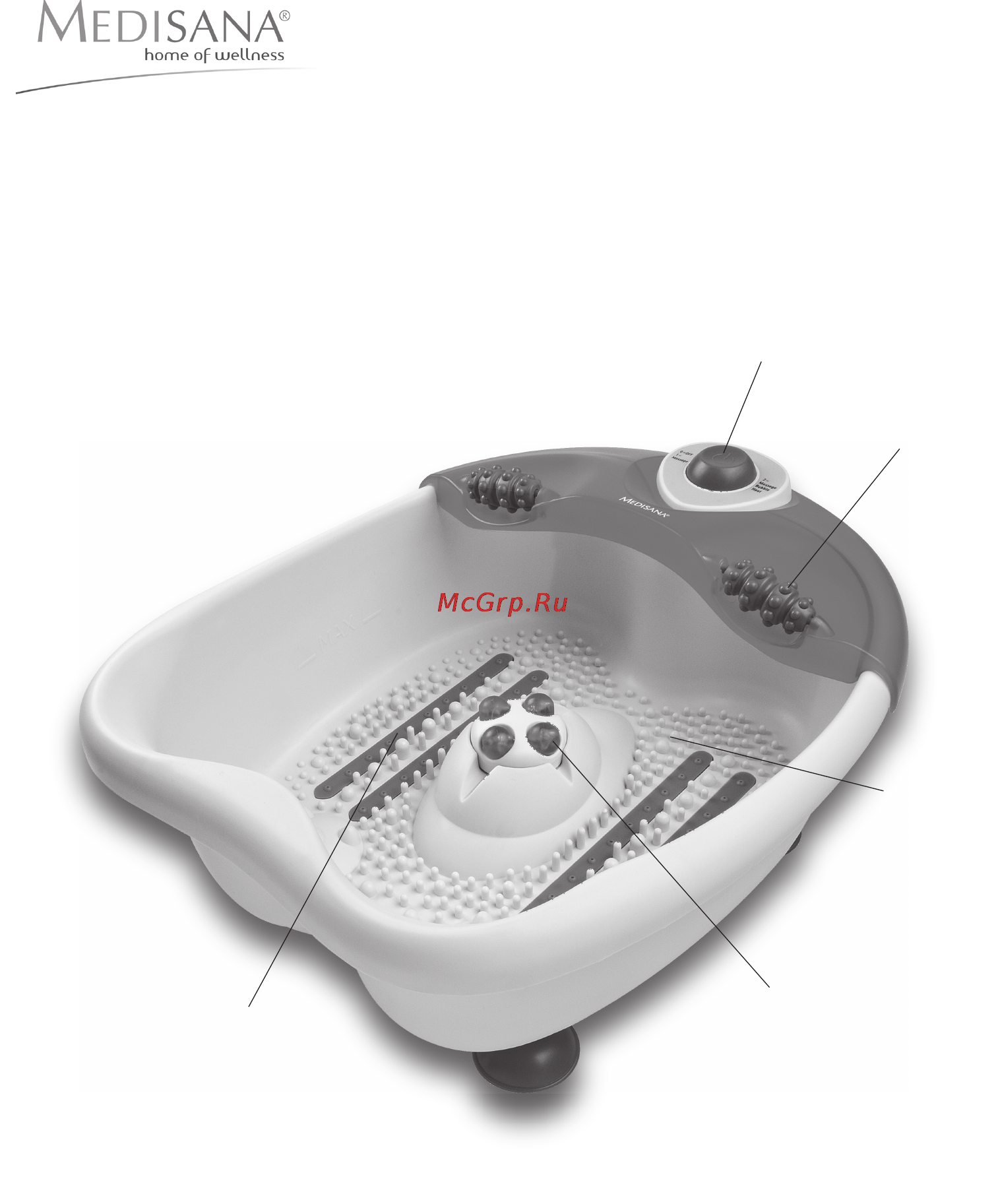 Medisana Foot spa [3/66] Di sana