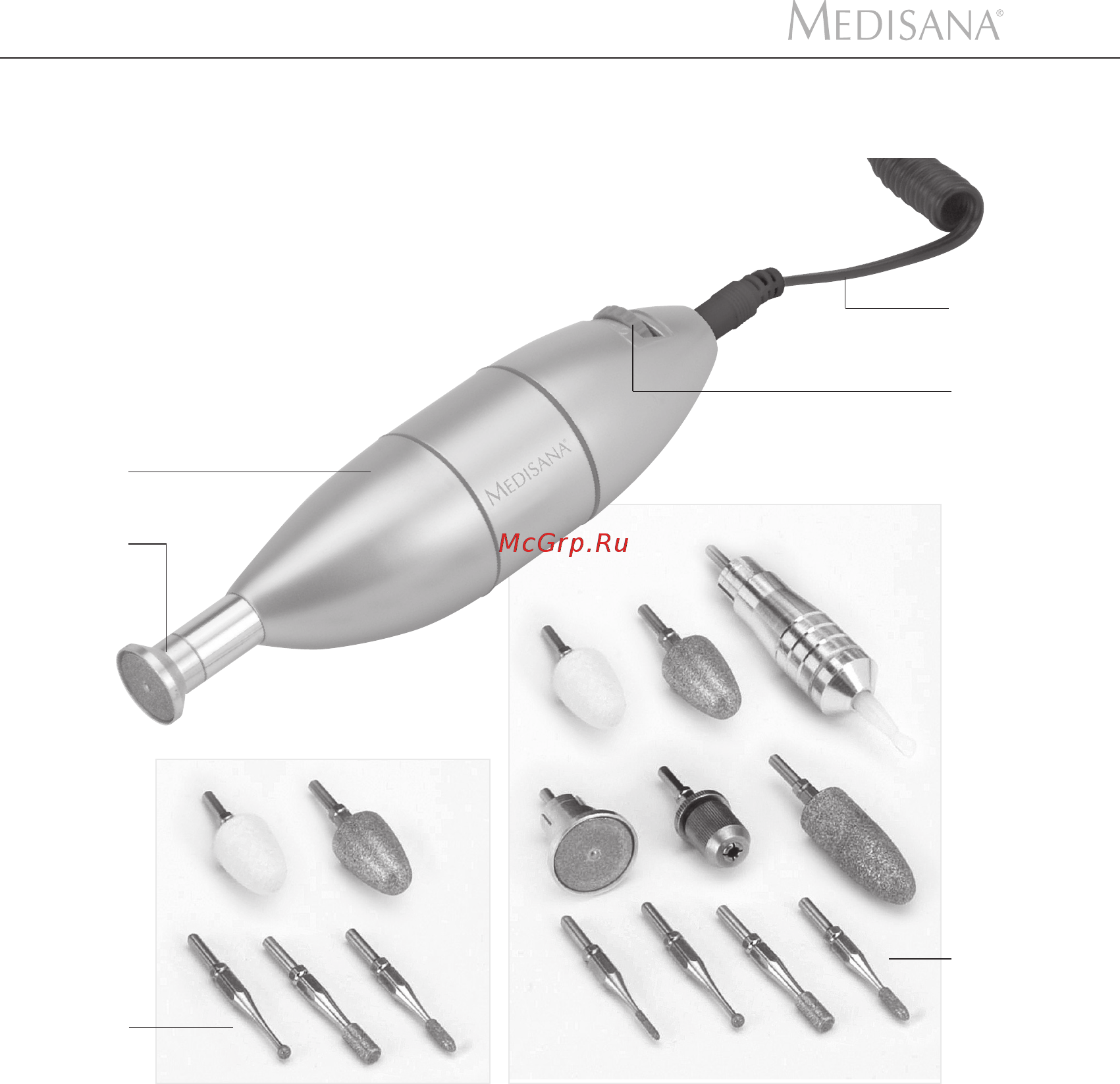 Medisana 85120 MEDISTYLE S Инструкция по эксплуатации онлайн [3/10] 173743