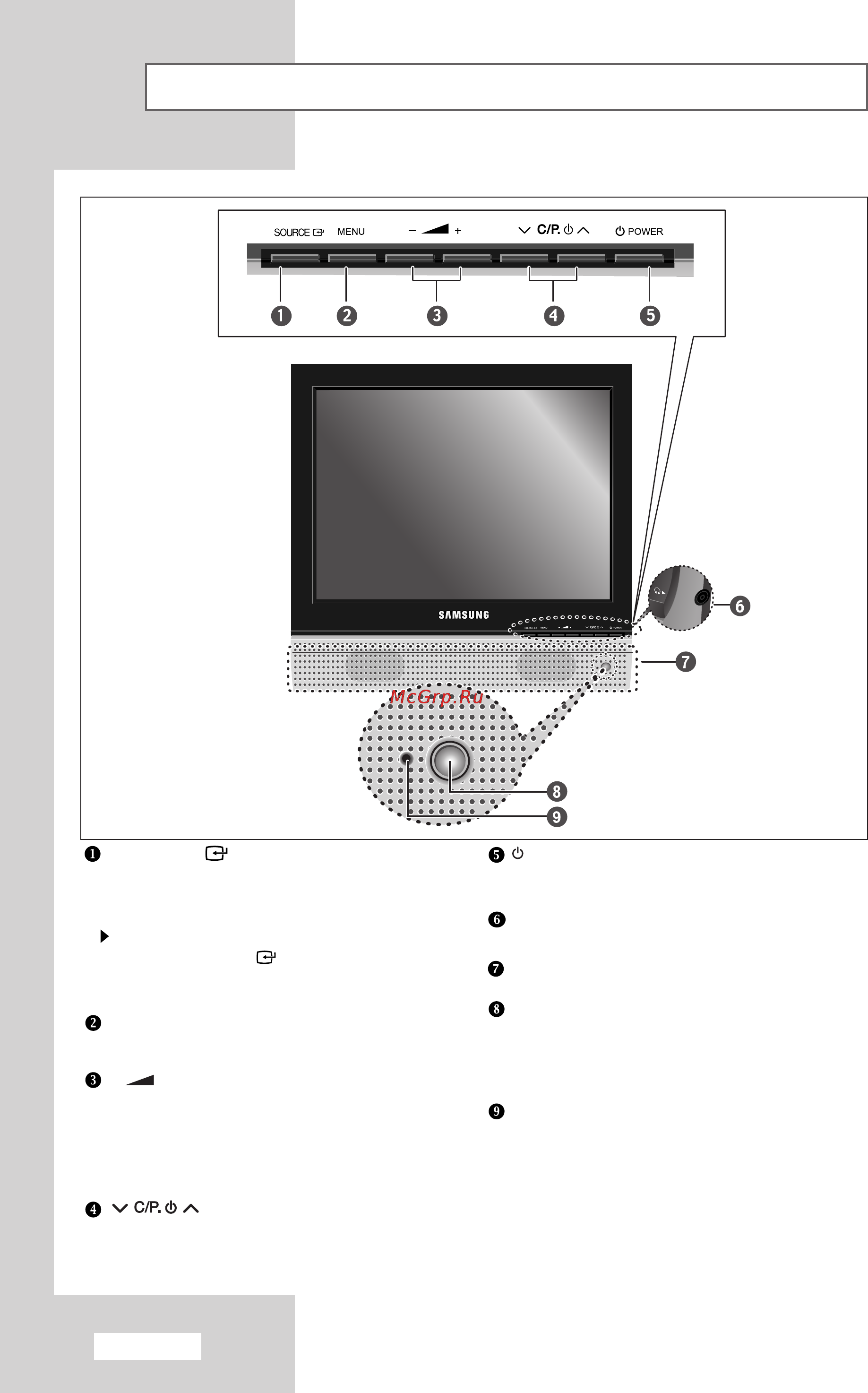 Samsung LW-20M22 CP [6/60] Source