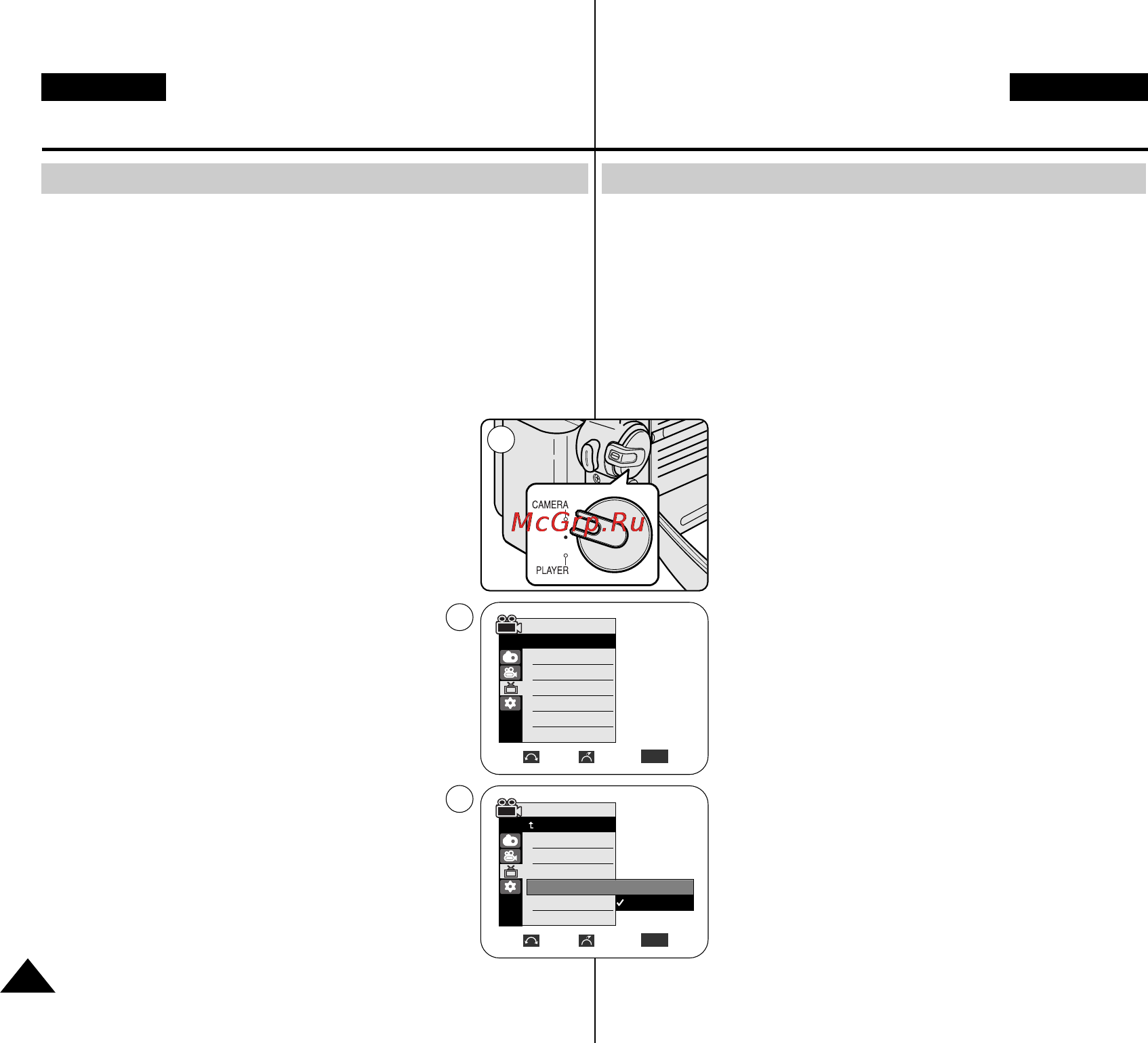 Samsung VP-D351i [34/120] Установка показа информации на экране телевизора