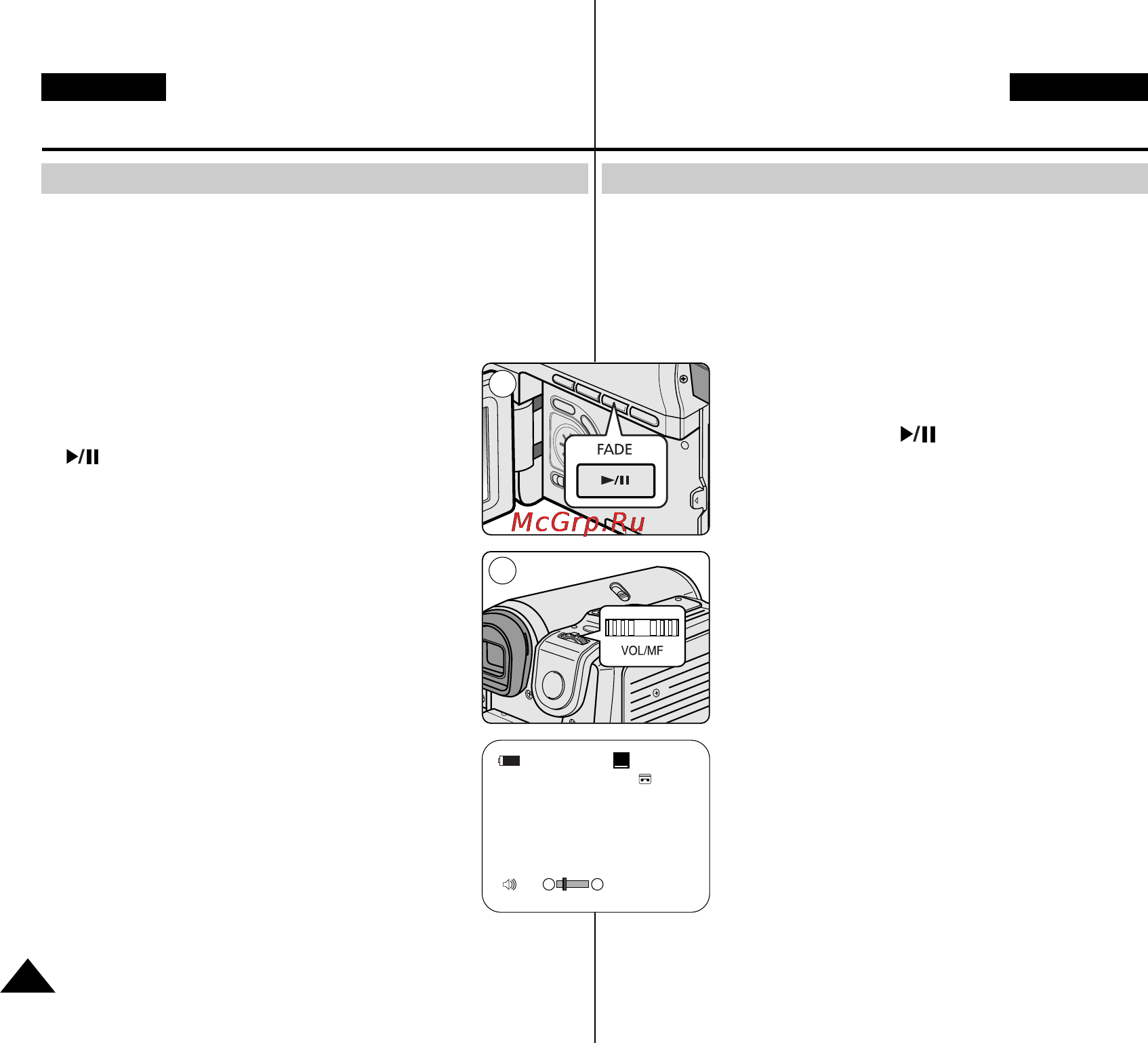 Samsung VP-D351i [70/120] Воспроизведение