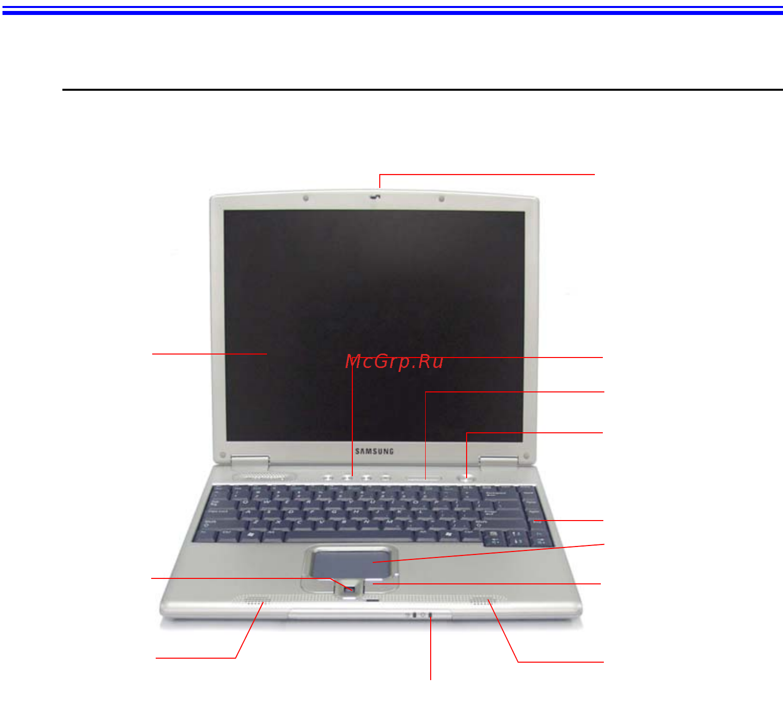 Samsung X06 C1.425640M [24/161] Предварительное ознакомление с компьютером