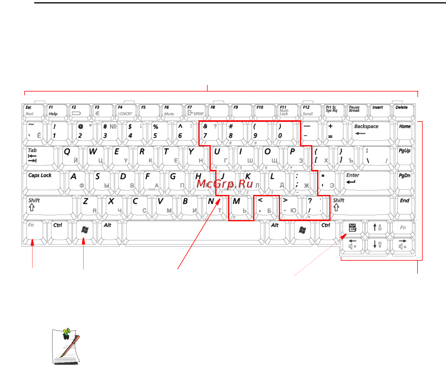 Samsung X06 C1.425640M [32/161] Использование клавиатуры