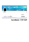 Samsung 193P (QAQ) Инструкция по эксплуатации