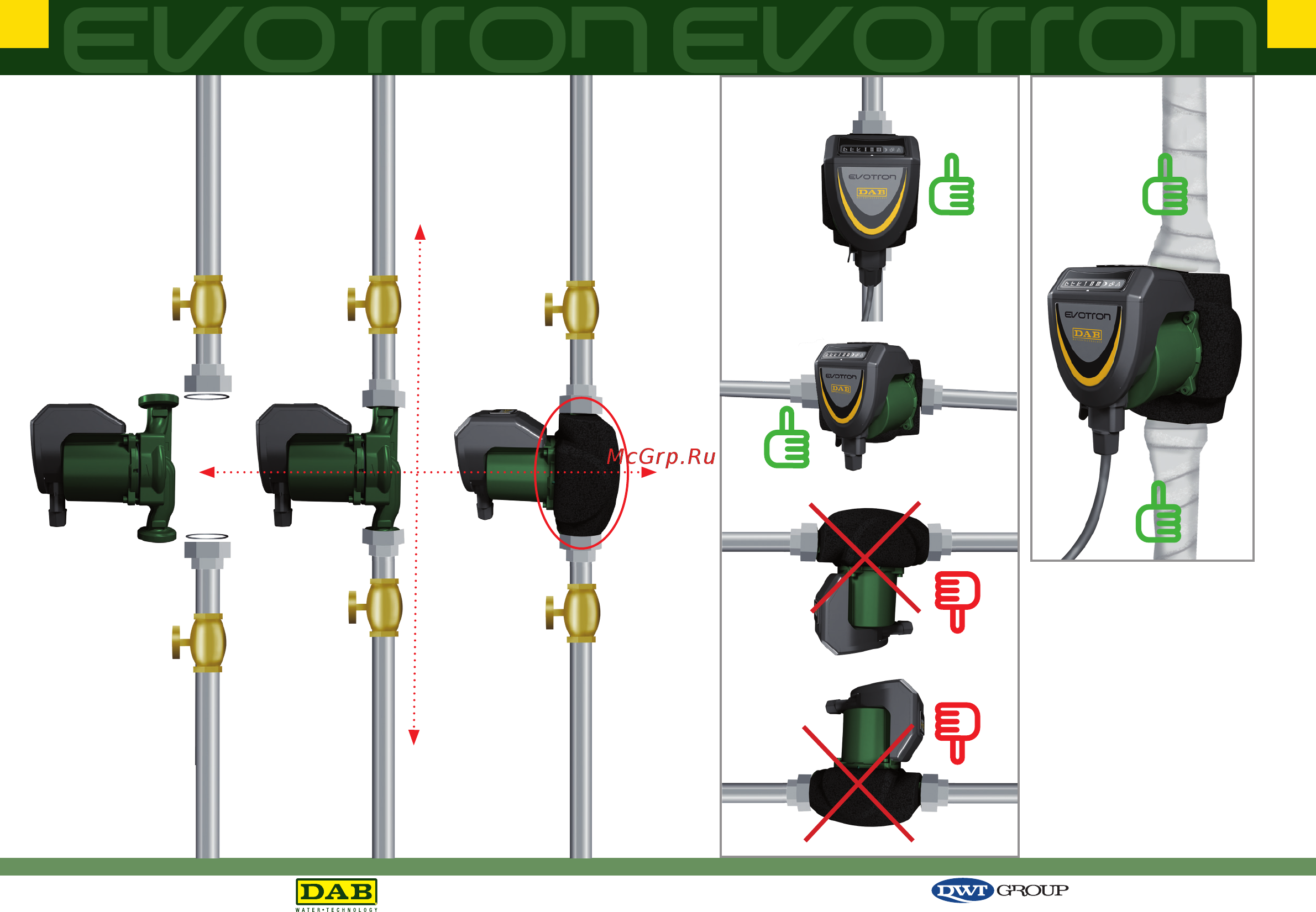 DAB EVOTRON 80/130 Инструкция по эксплуатации онлайн [8/17] 141837