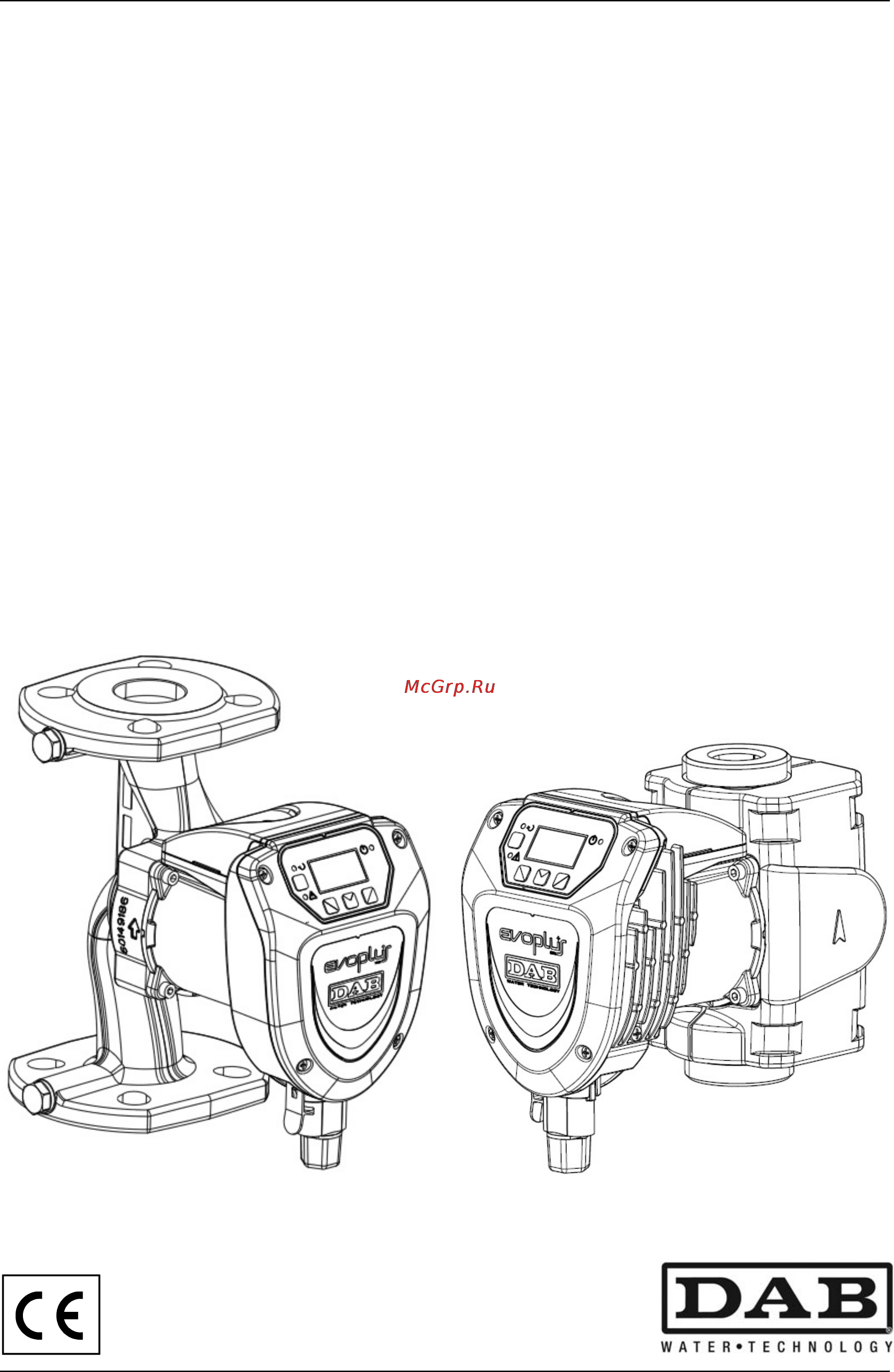 DAB EVOPLUS 110/180 XM Инструкция по эксплуатации онлайн