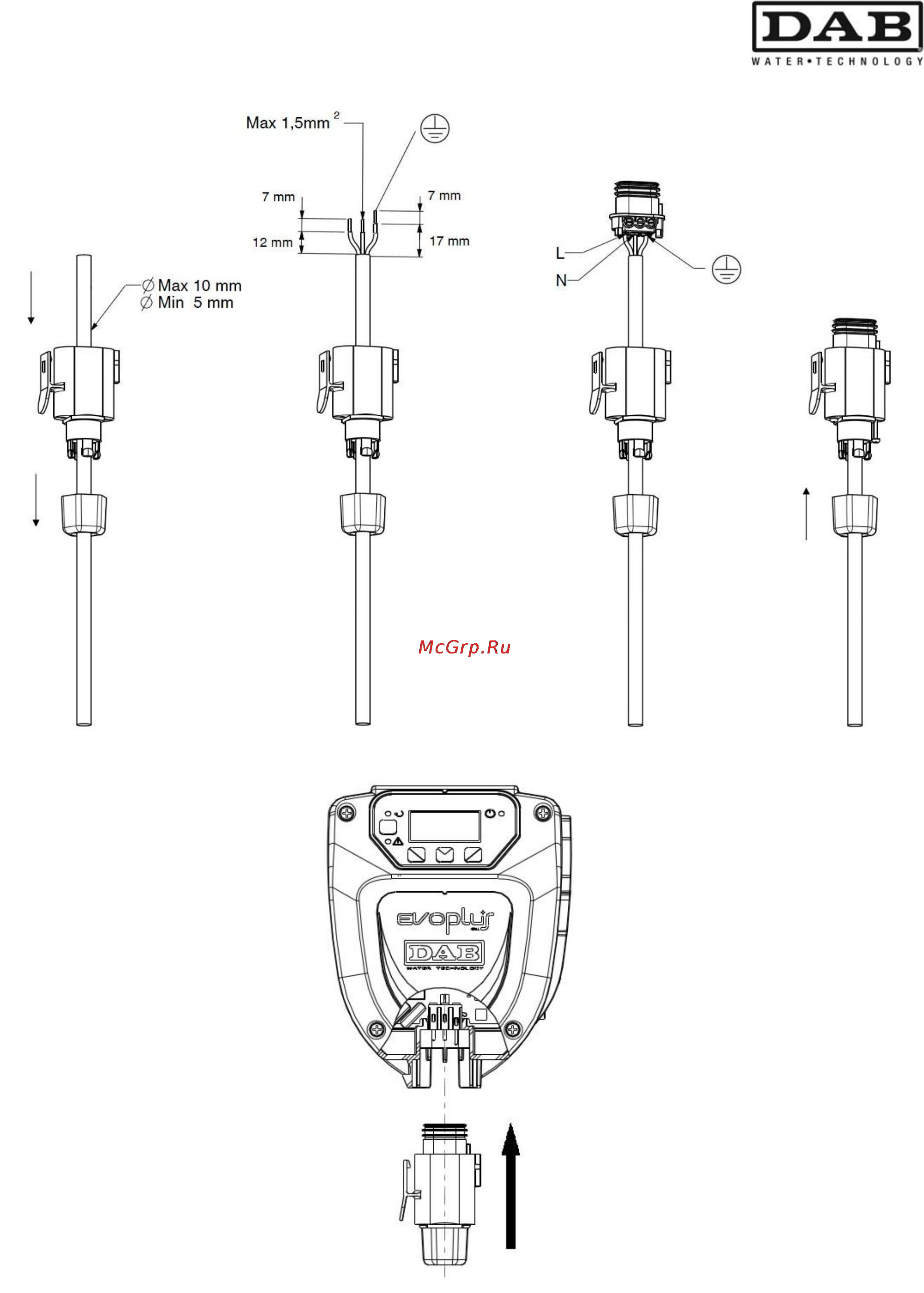 DAB EVOPLUS 110/180 XM Инструкция по эксплуатации онлайн [11/21] 141853